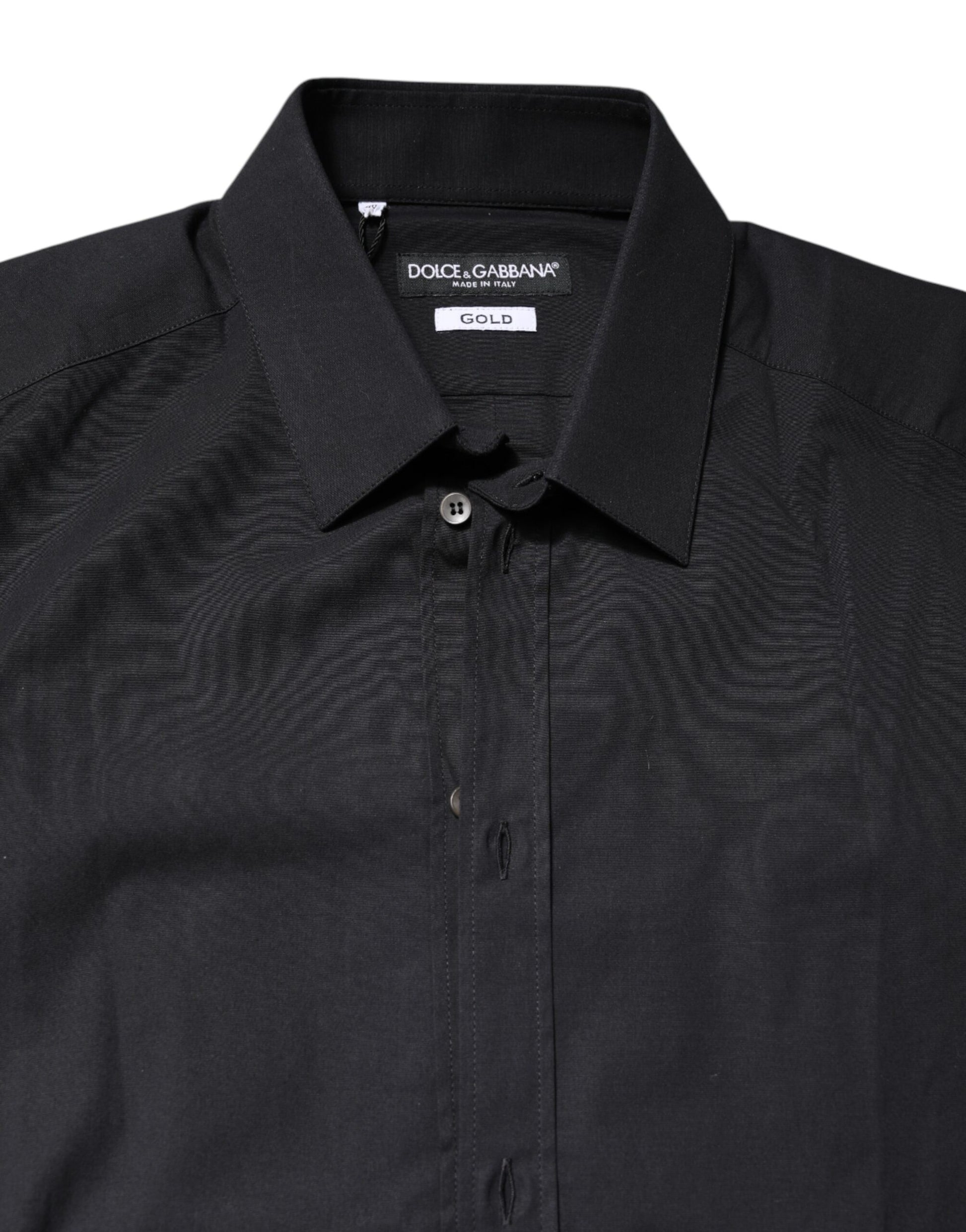 Dolce & Gabbana Black Dress Shirt for Men additional view