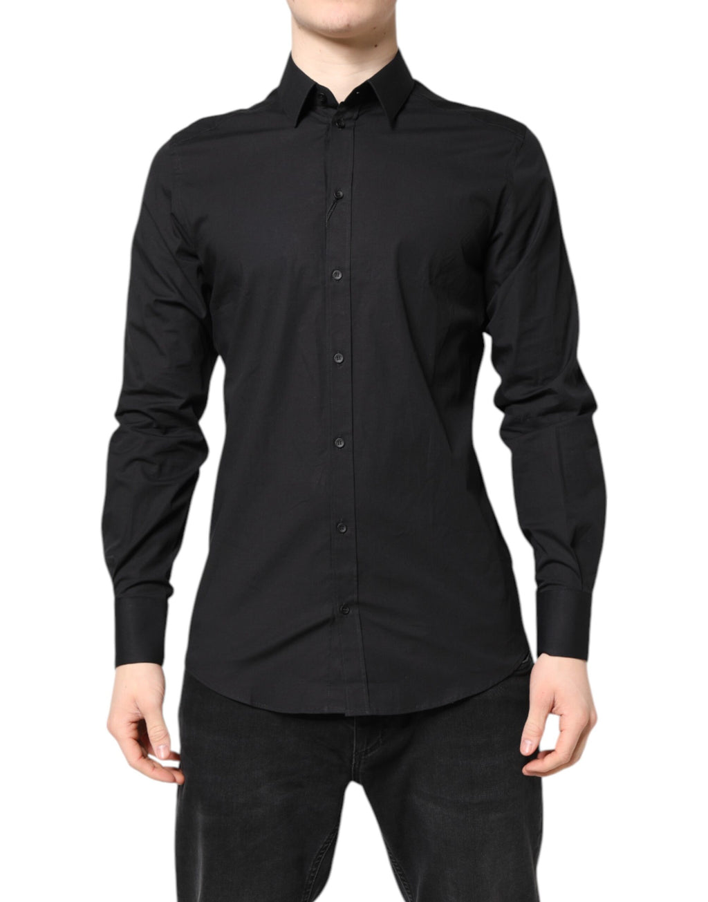 Dolce & Gabbana Black Dress Shirt for Men alternate view