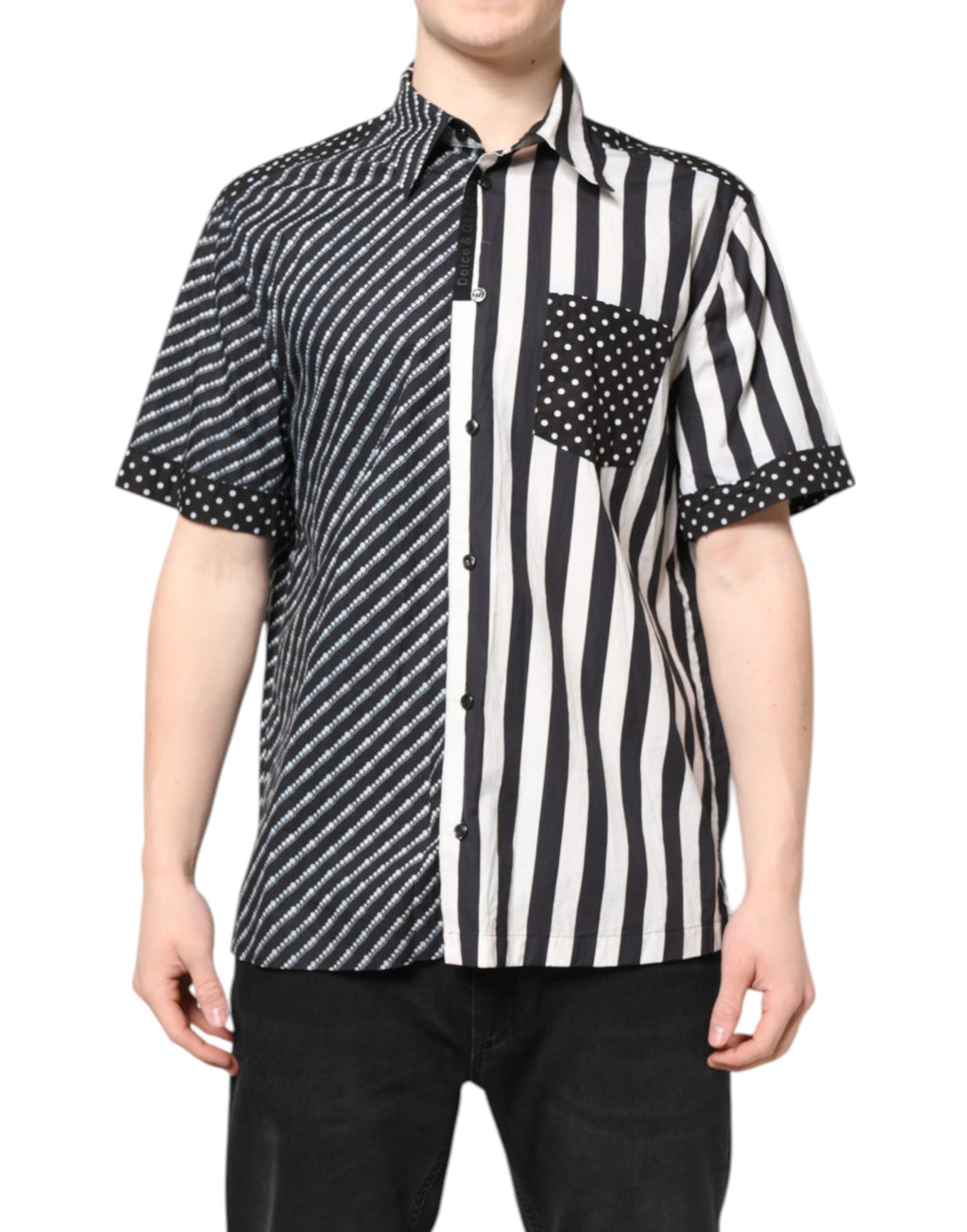 Dolce & Gabbana Black Shortsleeve for Men