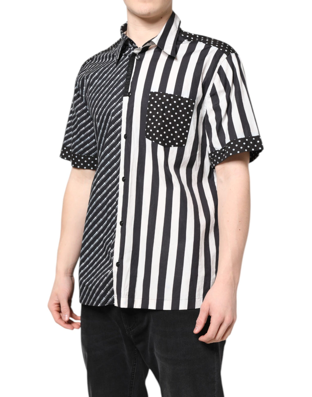 Dolce & Gabbana Black Shortsleeve for Men detail view