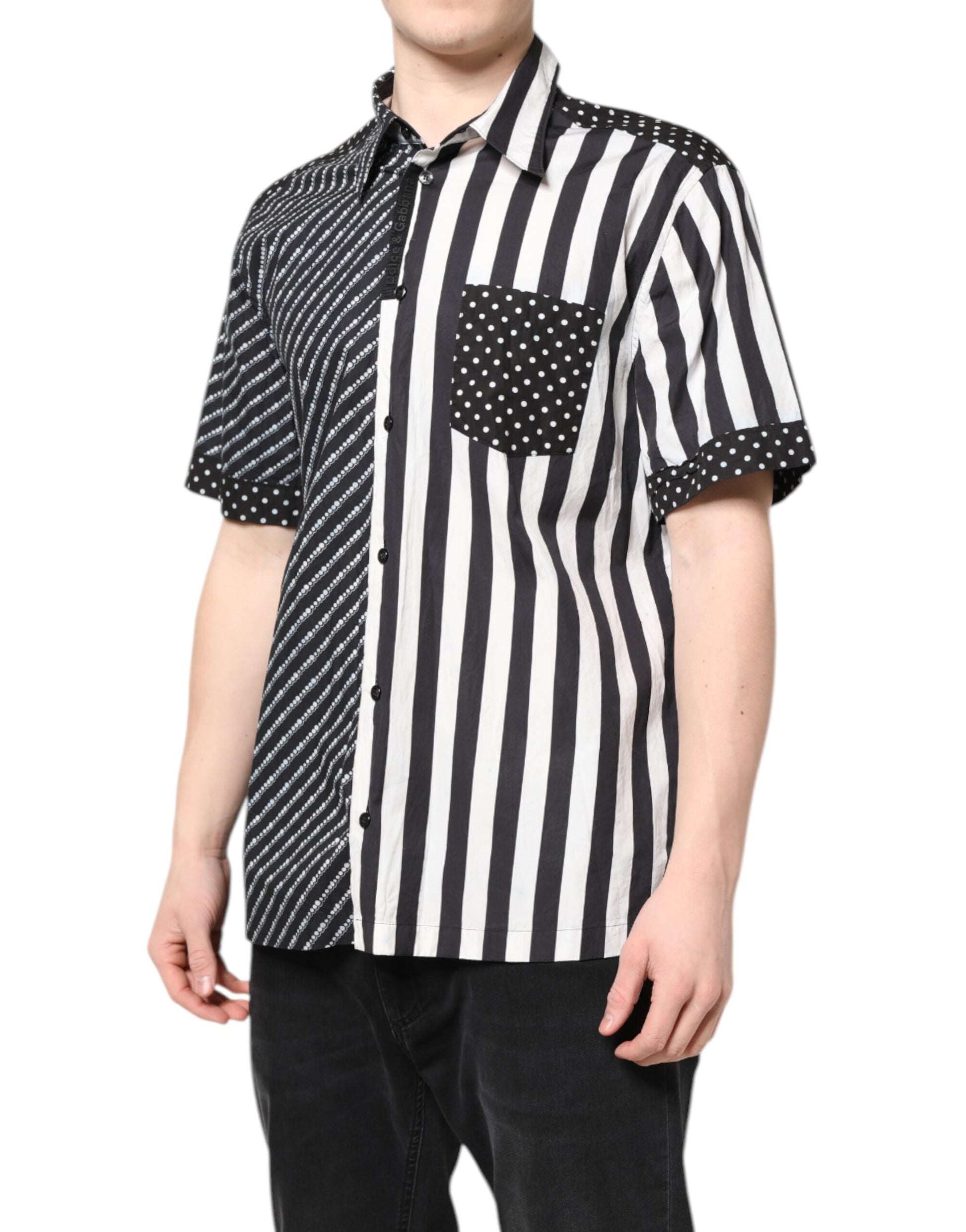 Dolce & Gabbana Black Shortsleeve for Men detail view