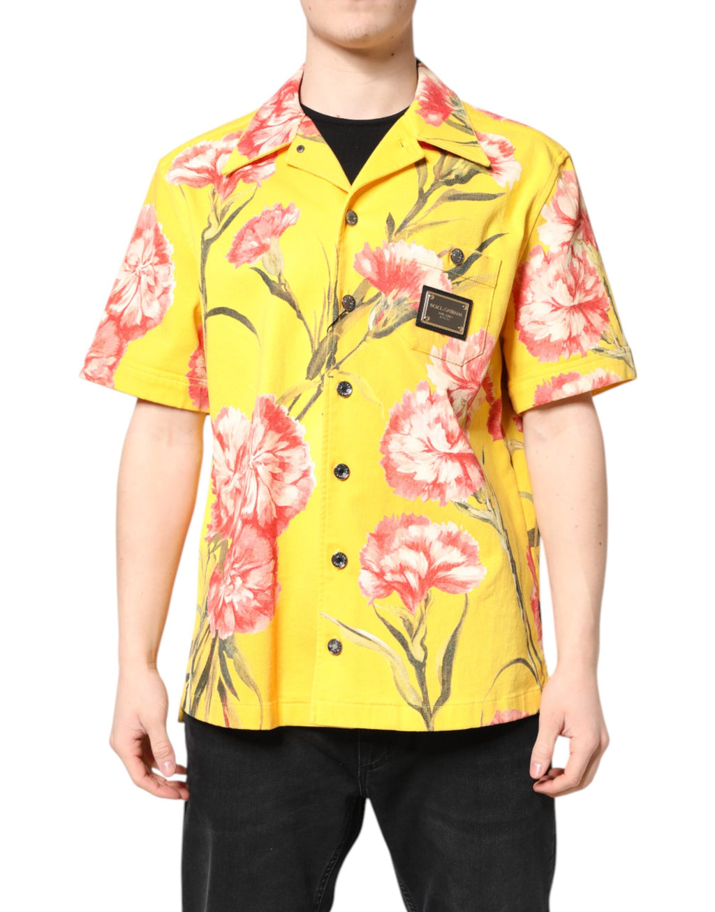 Dolce & Gabbana Yellow Shortsleeve for Men alternate view