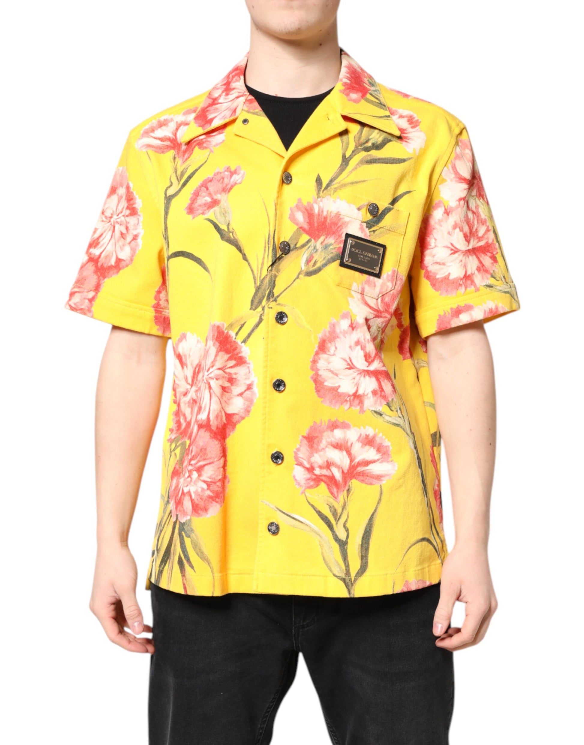 Dolce & Gabbana Yellow Shortsleeve for Men
