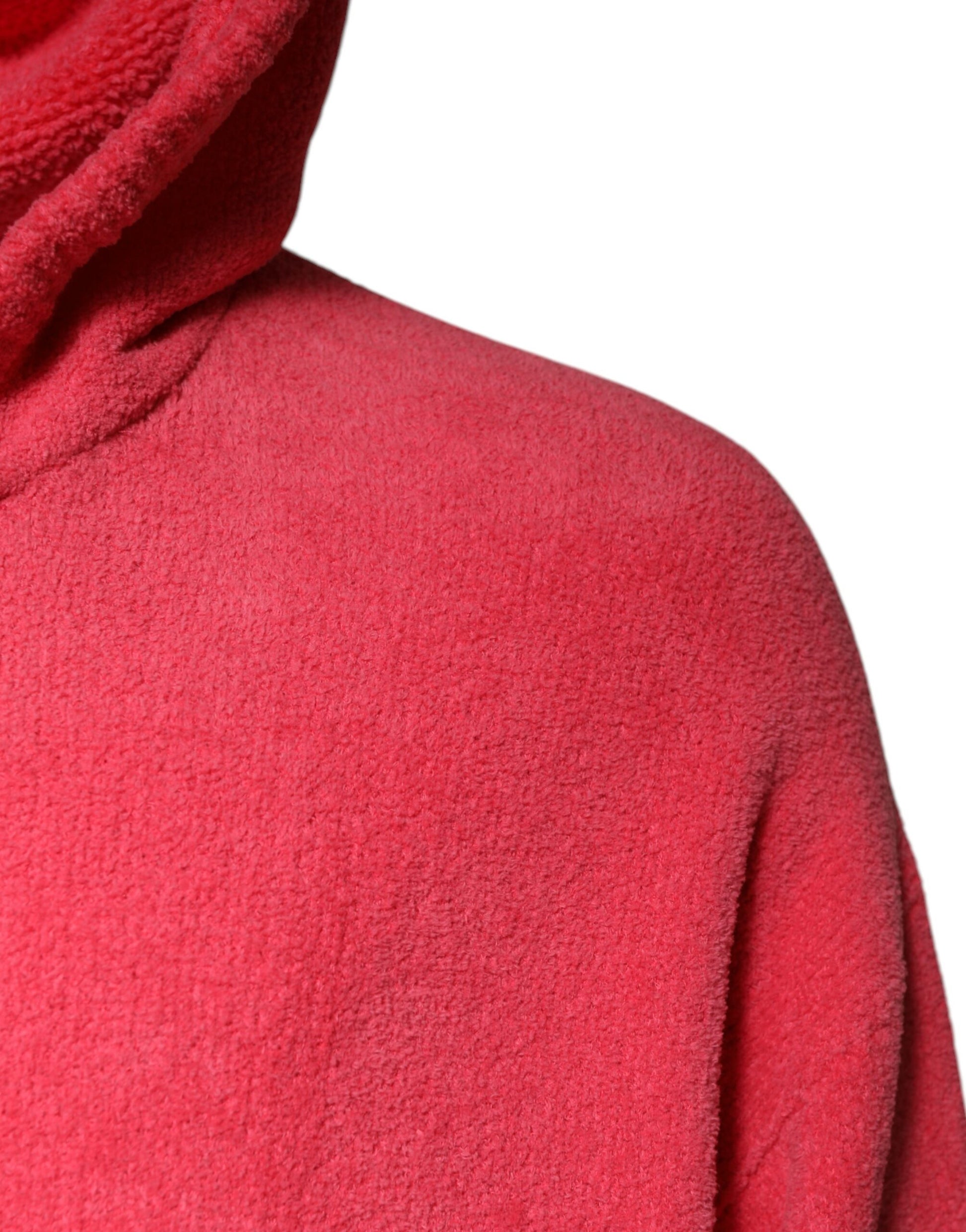 Dolce & Gabbana Red Hoodie for Men detail view