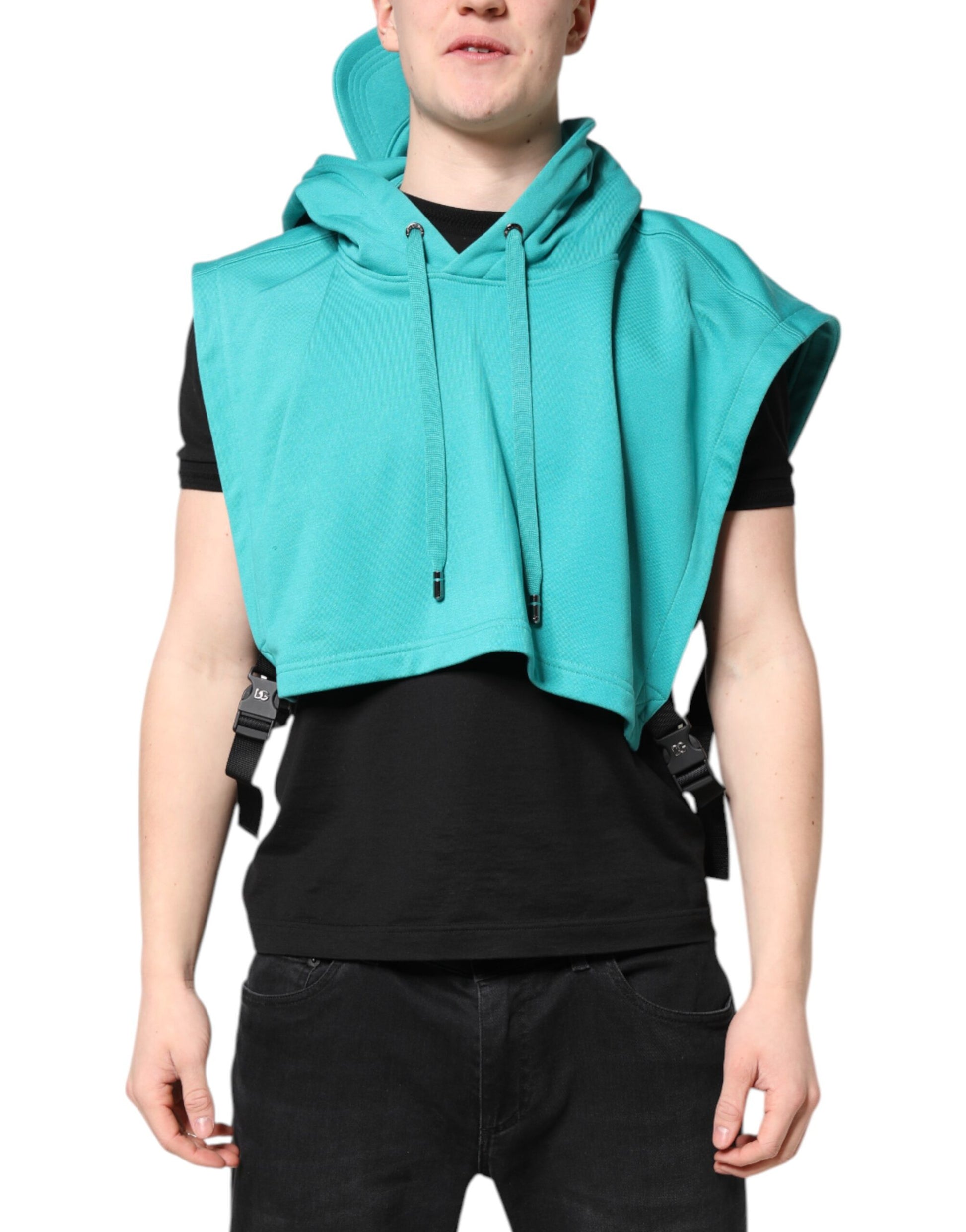 Dolce & Gabbana Green Hoodie for Men alternate view