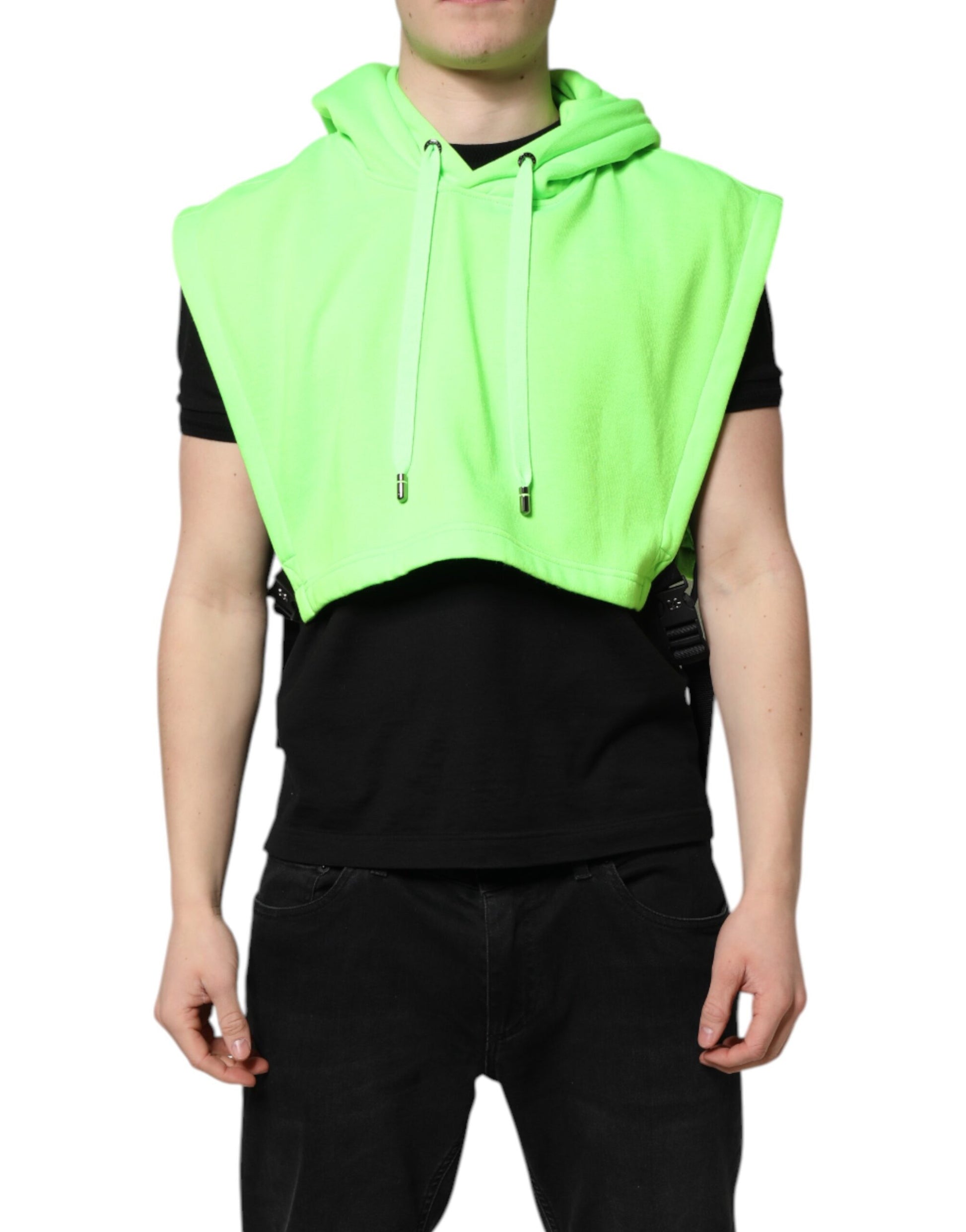 Dolce & Gabbana Green Hoodie for Men