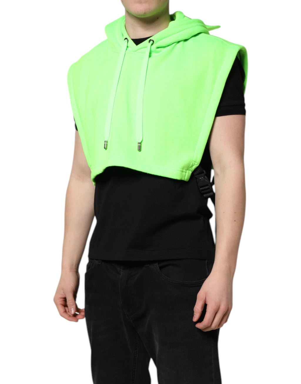 Dolce & Gabbana Green Hoodie for Men detail view