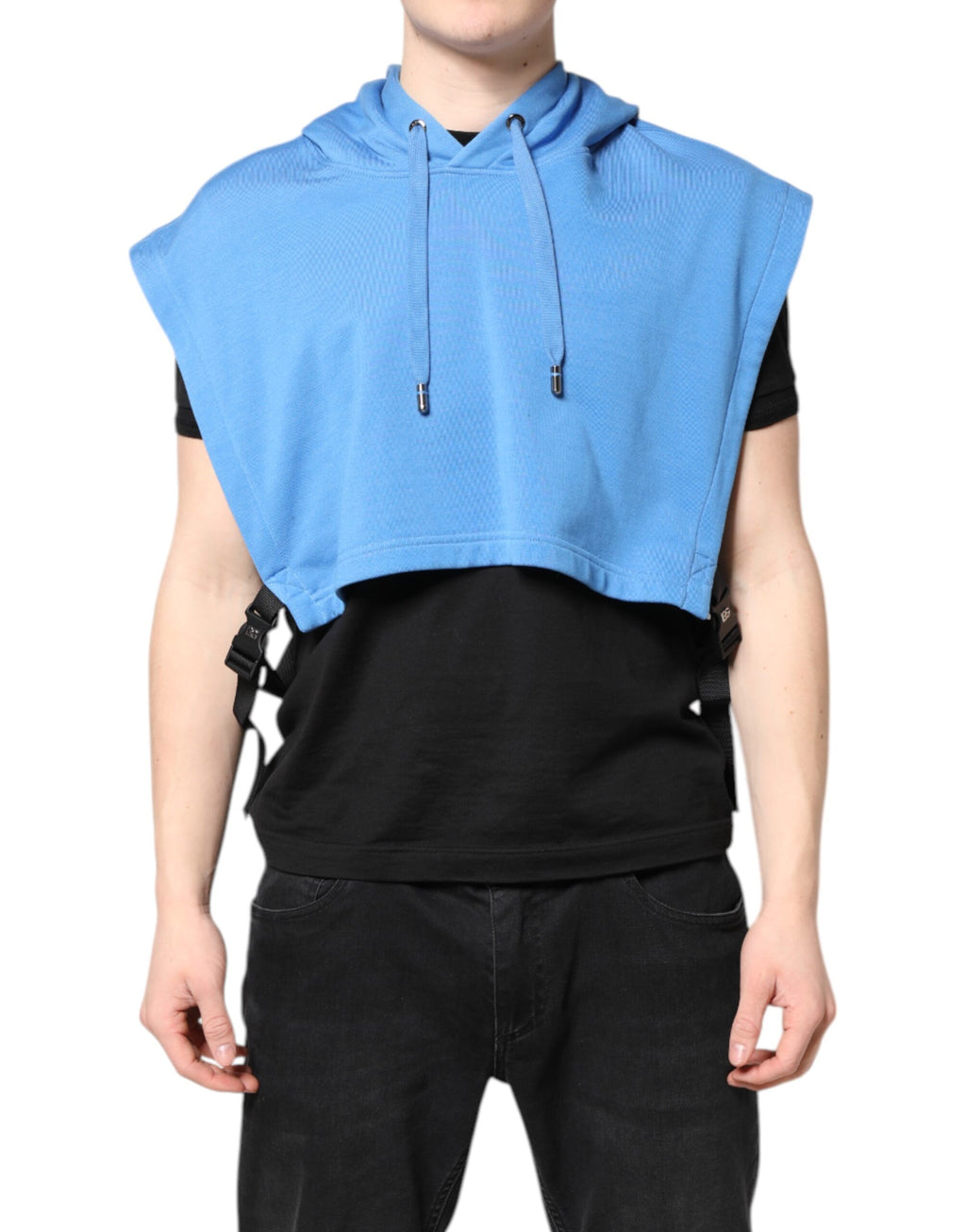 Dolce & Gabbana Blue Hoodie for Men alternate view
