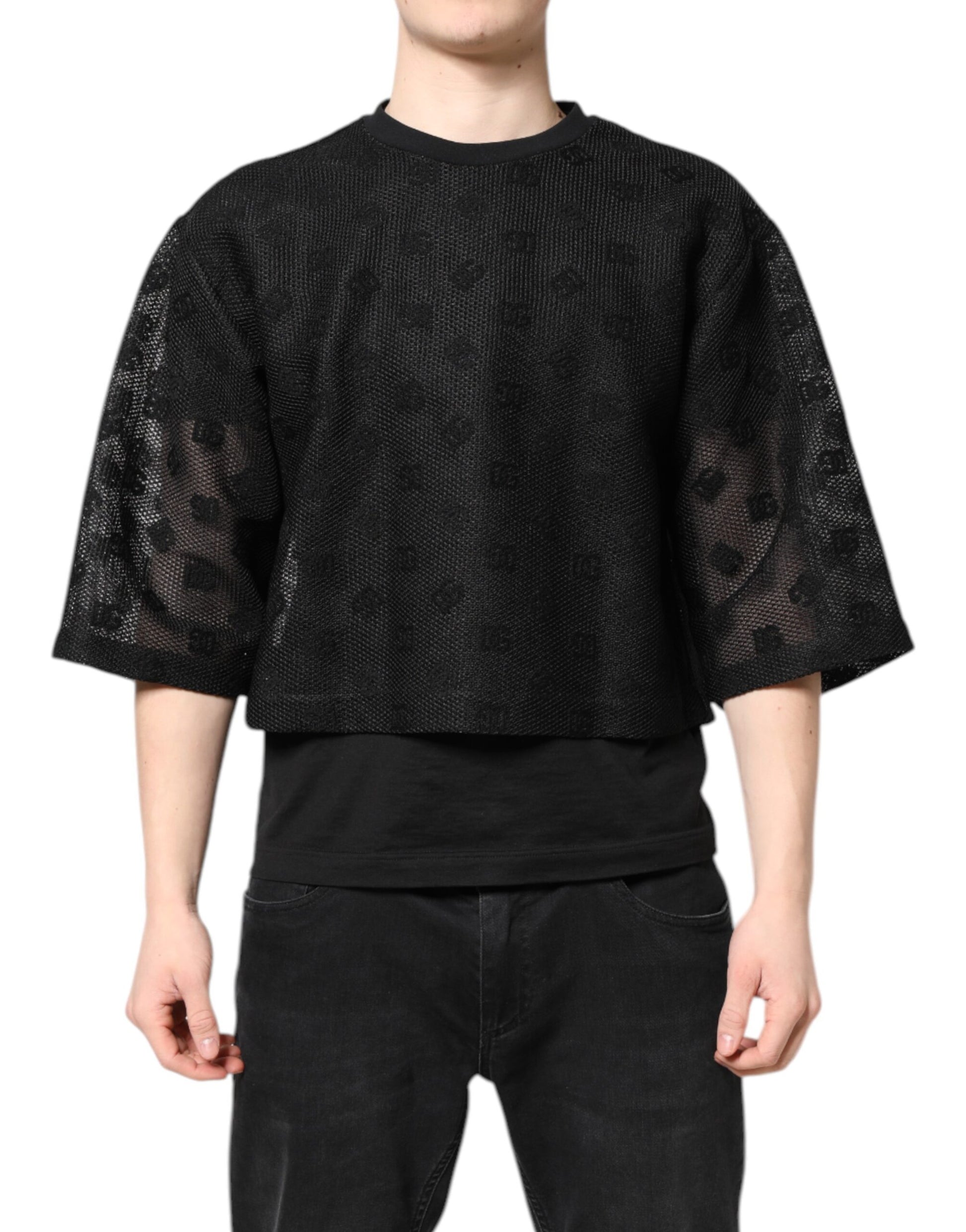 Dolce & Gabbana Black T-Shirt for Men