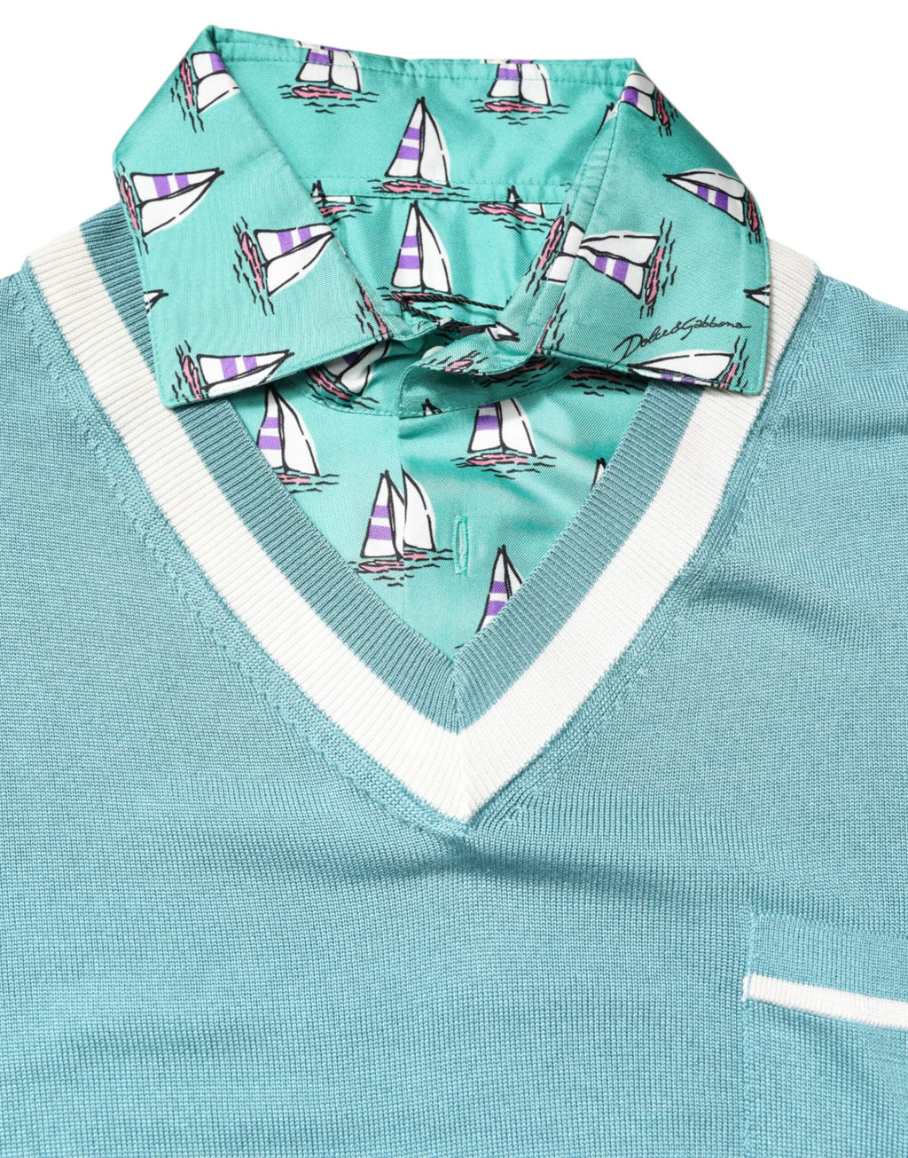 Dolce & Gabbana Green Polo Shirt for Men additional view