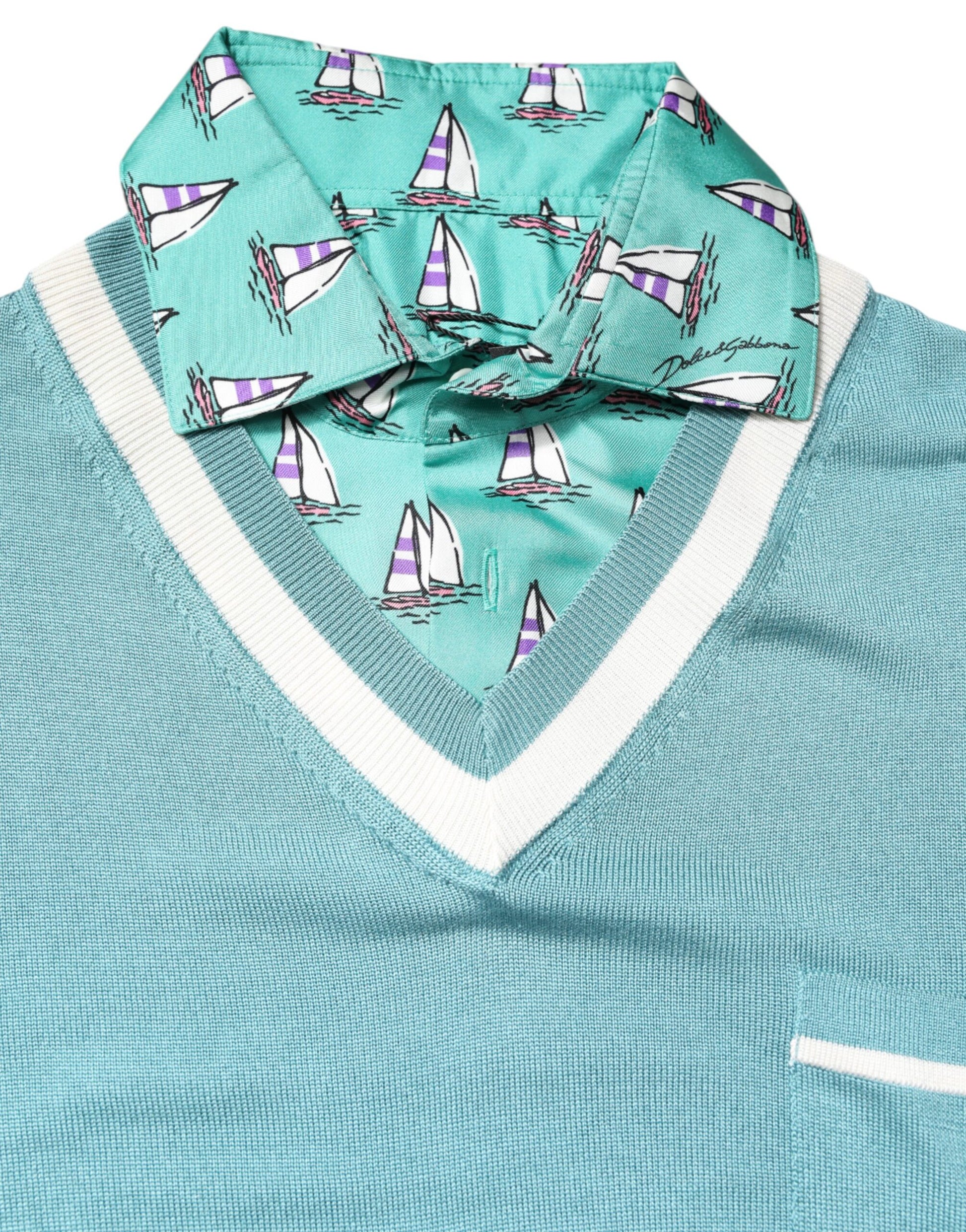 Dolce & Gabbana Green Polo Shirt for Men additional view