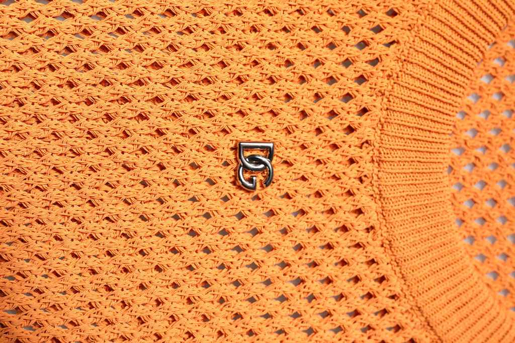 Dolce & Gabbana Orange Sleeveless T-Shirt for Men additional view