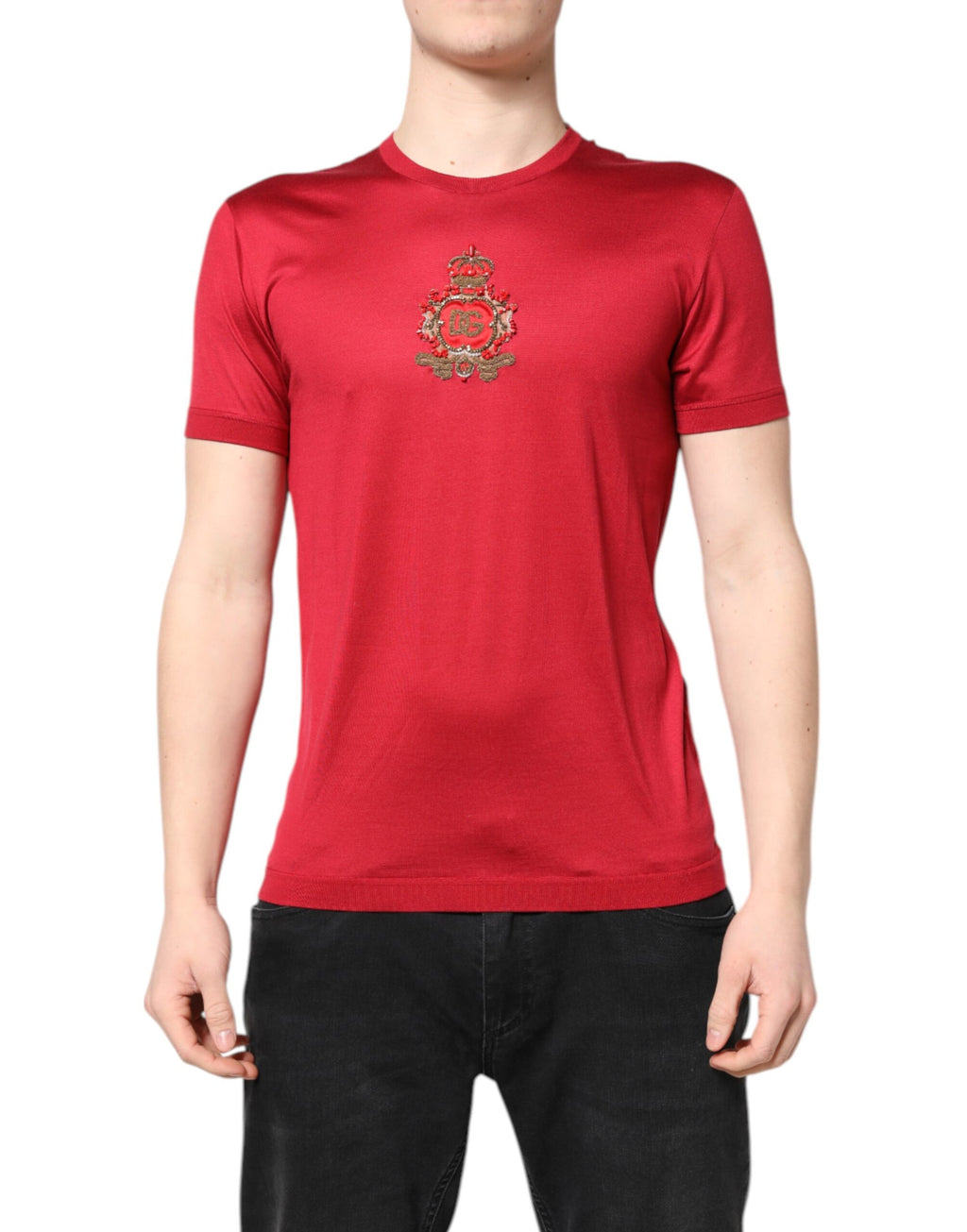 Dolce & Gabbana Red T-Shirt for Men alternate view