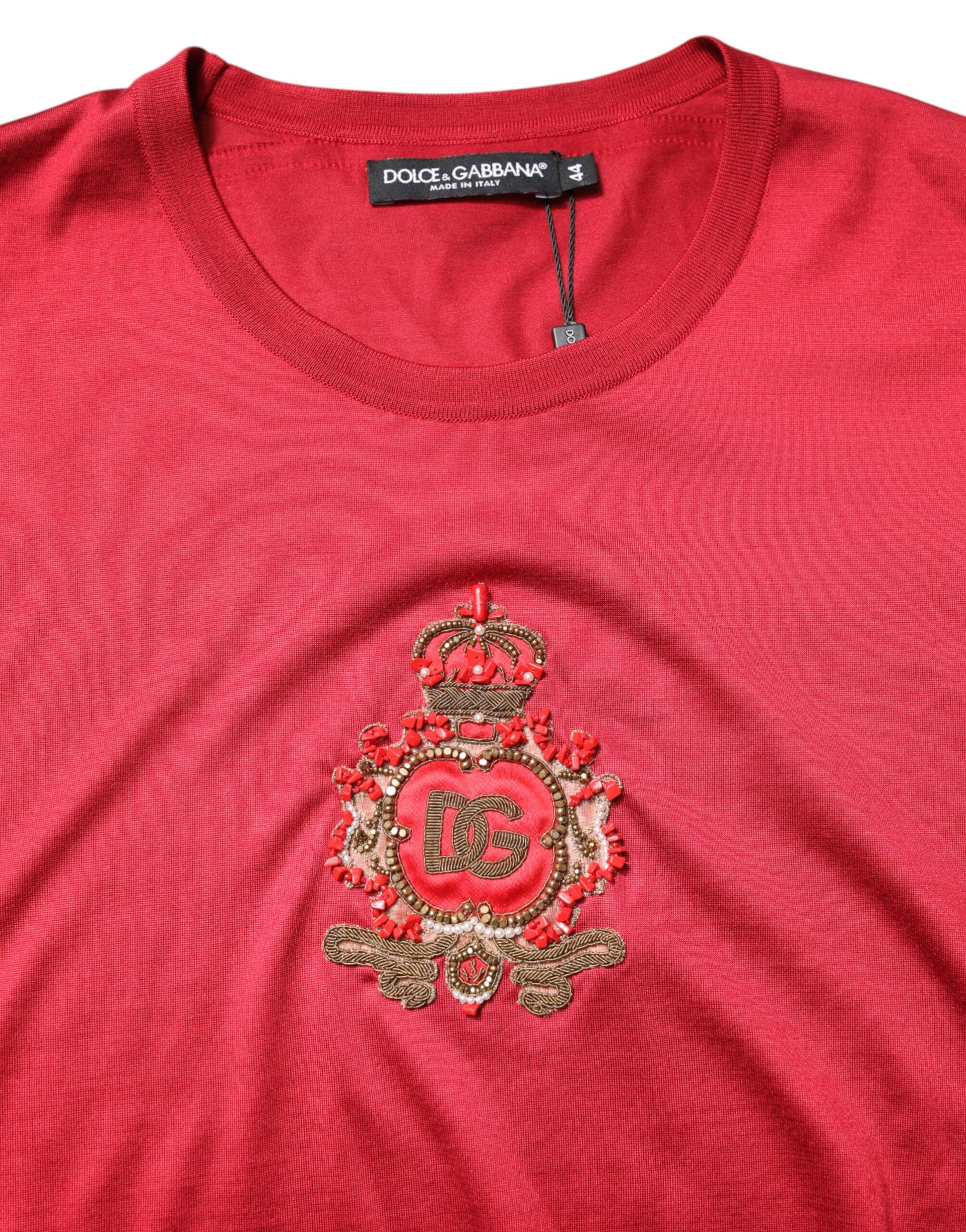 Dolce & Gabbana Red T-Shirt for Men additional view