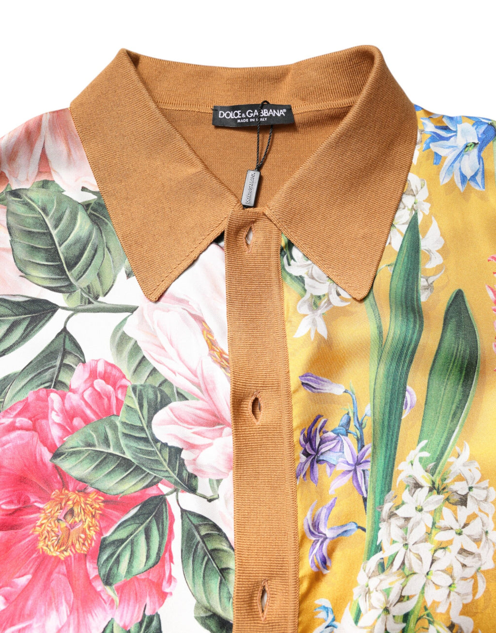 Dolce & Gabbana Brown Polo Shirt for Men additional view