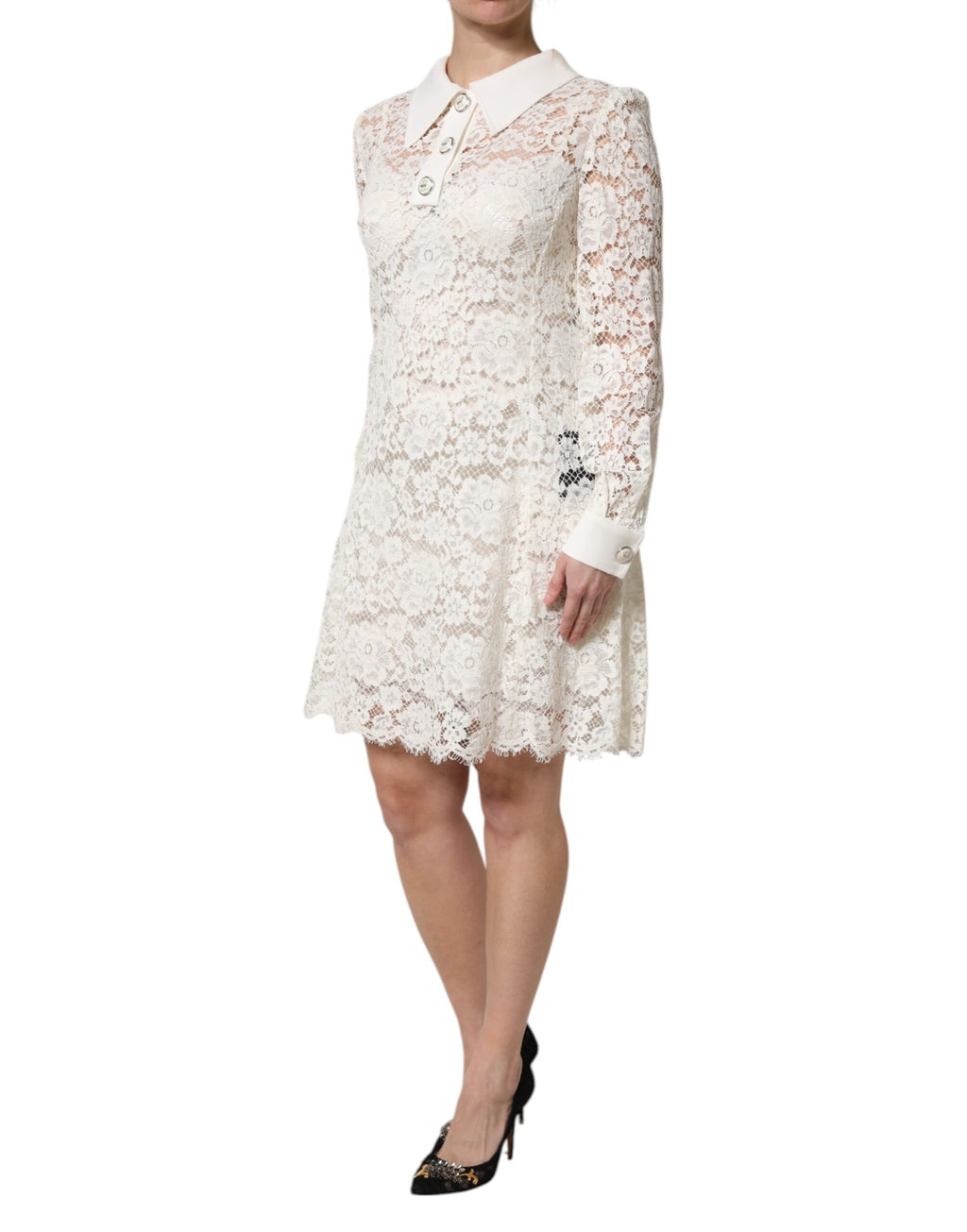 Dolce & Gabbana White Longsleeve for Women detail view