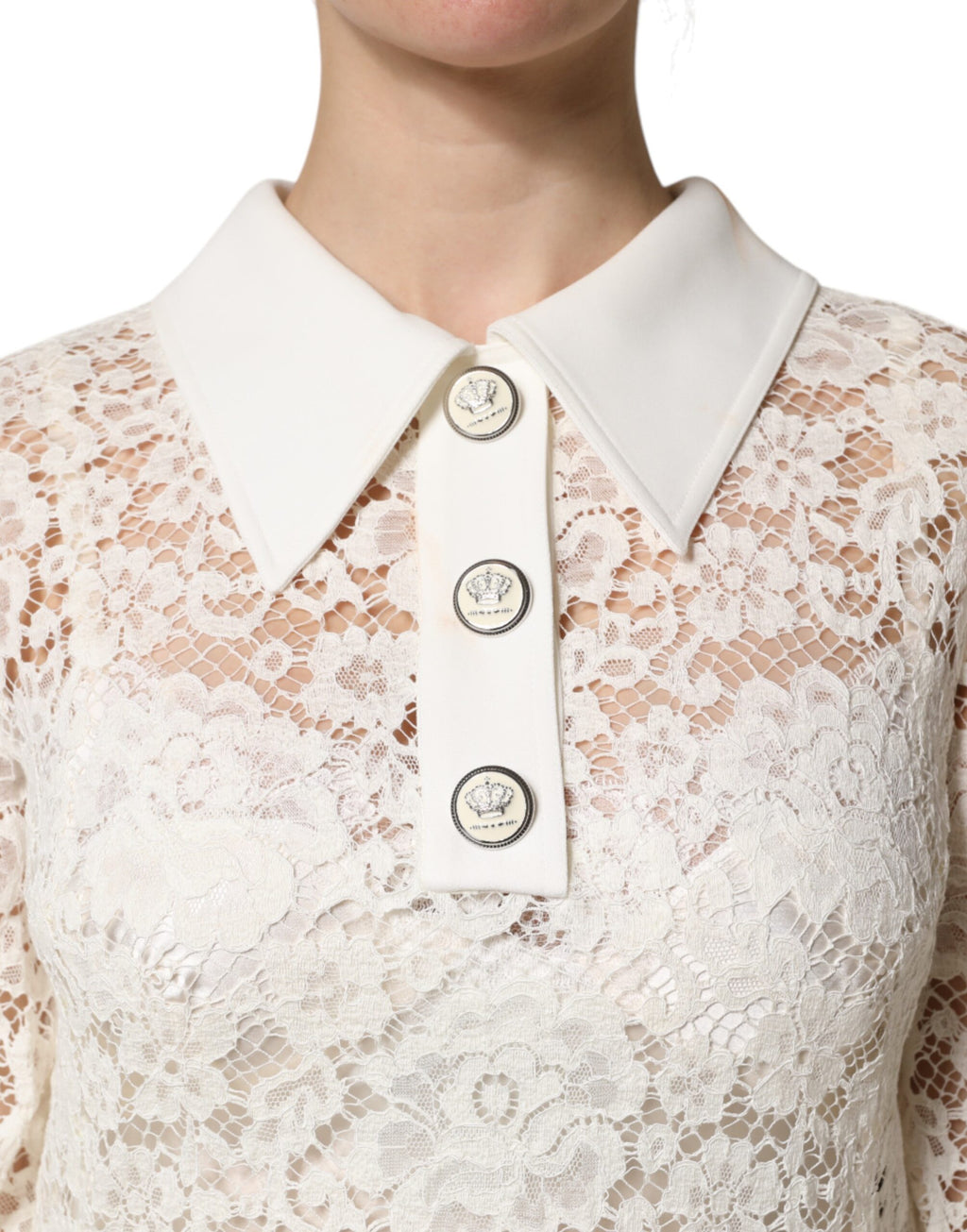 Dolce & Gabbana White Longsleeve for Women additional view