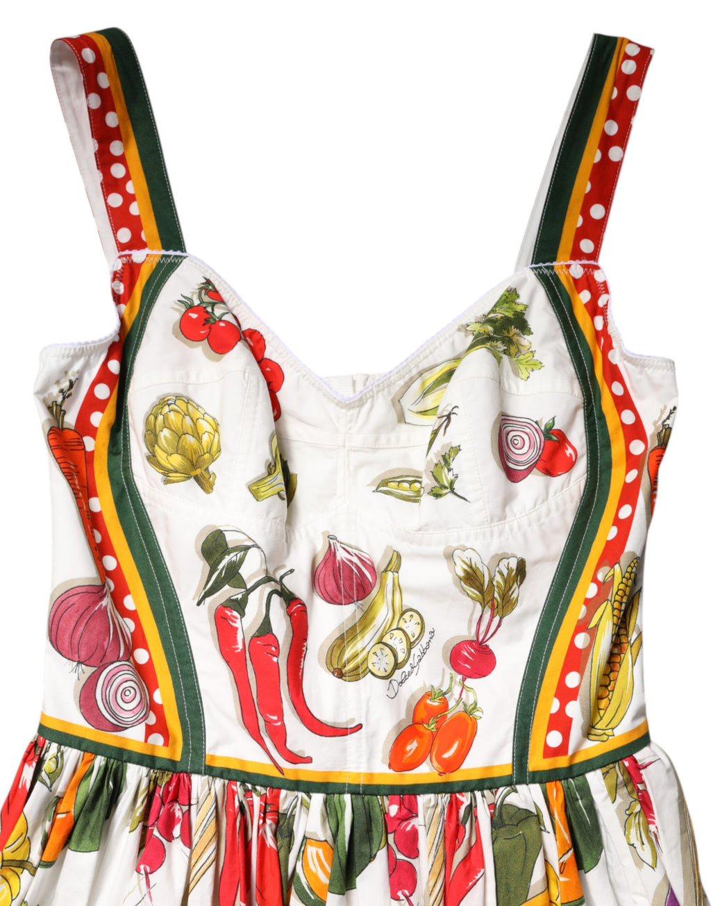 Dolce & Gabbana White Midi Dress for Women additional view