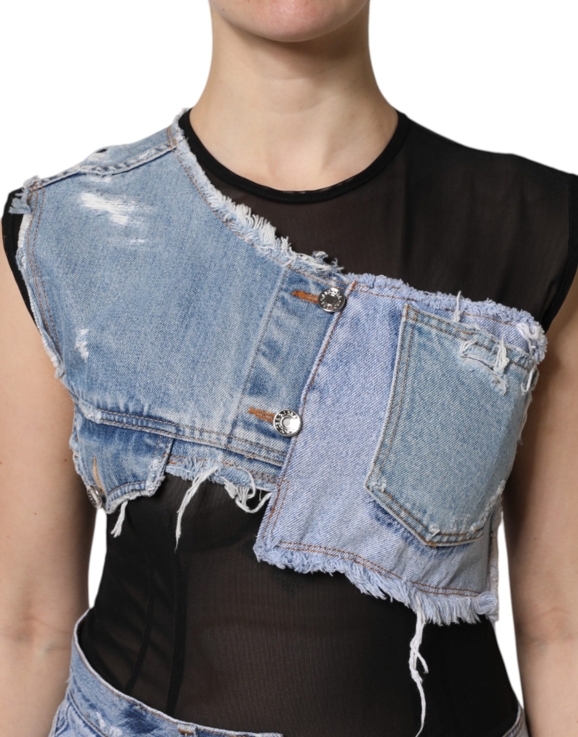 Dolce & Gabbana Black Short for Women additional view