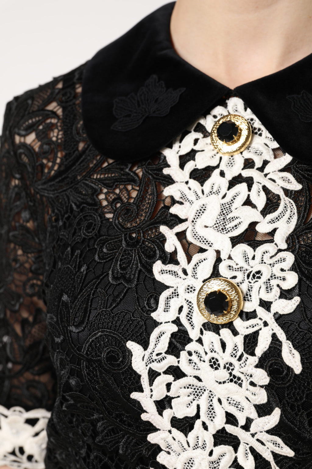 Dolce & Gabbana Black Short for Women additional view