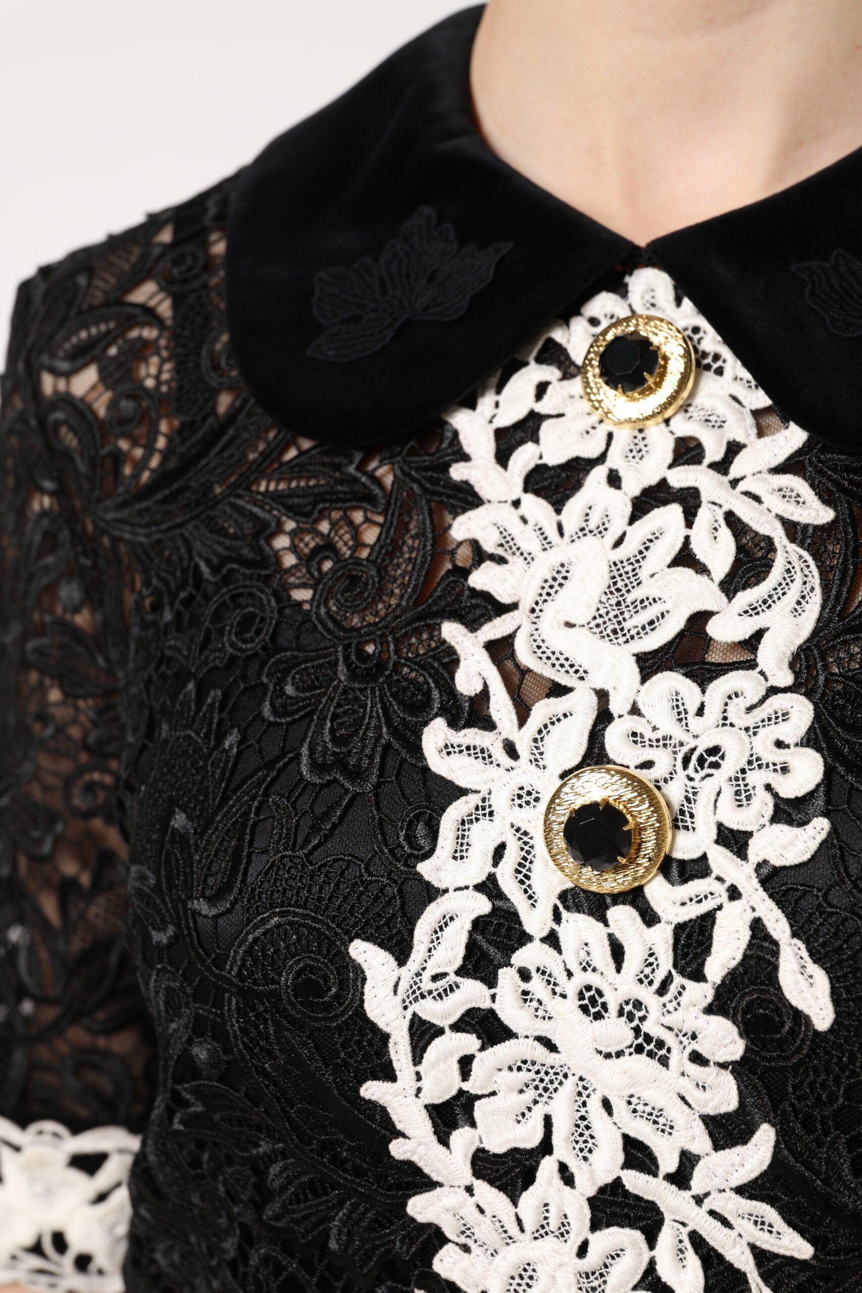 Dolce & Gabbana Black Short for Women additional view
