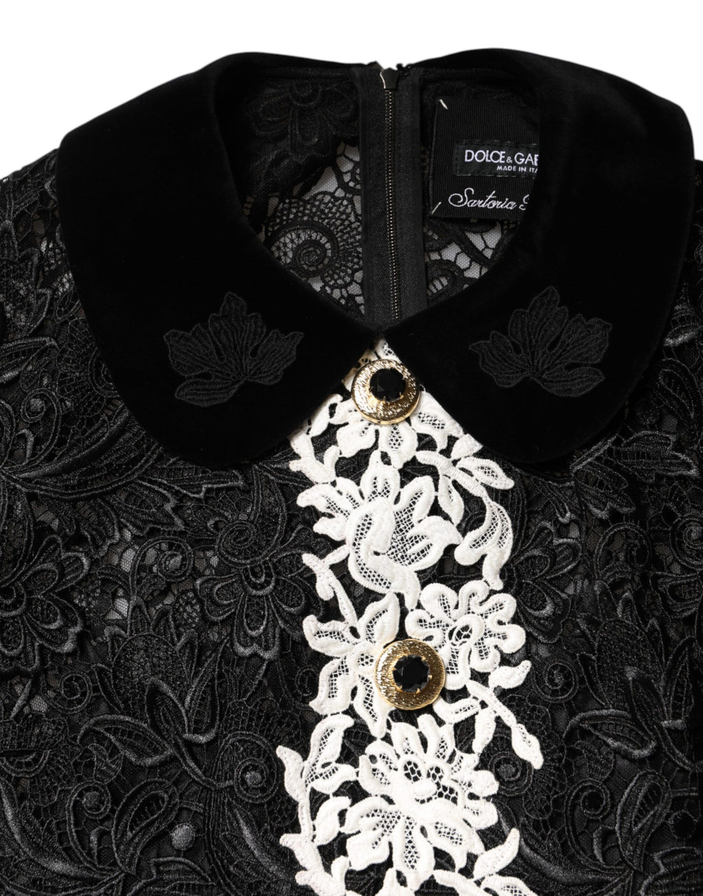 Dolce & Gabbana Black Short for Women additional view