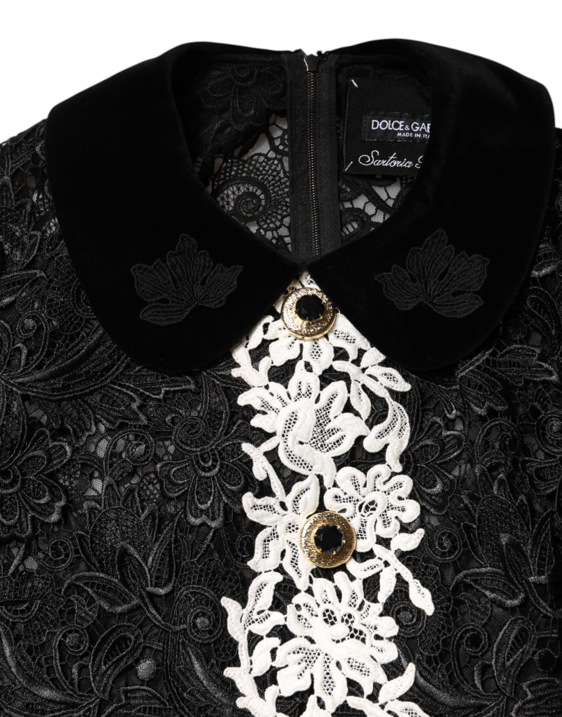 Dolce & Gabbana Black Short for Women additional view