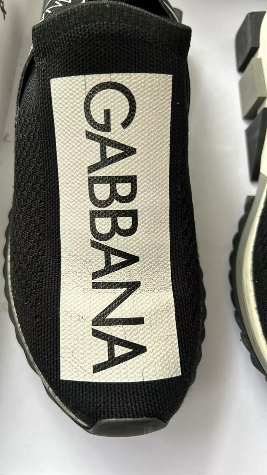 Dolce & Gabbana Black Low Top Sneakers for Women additional view