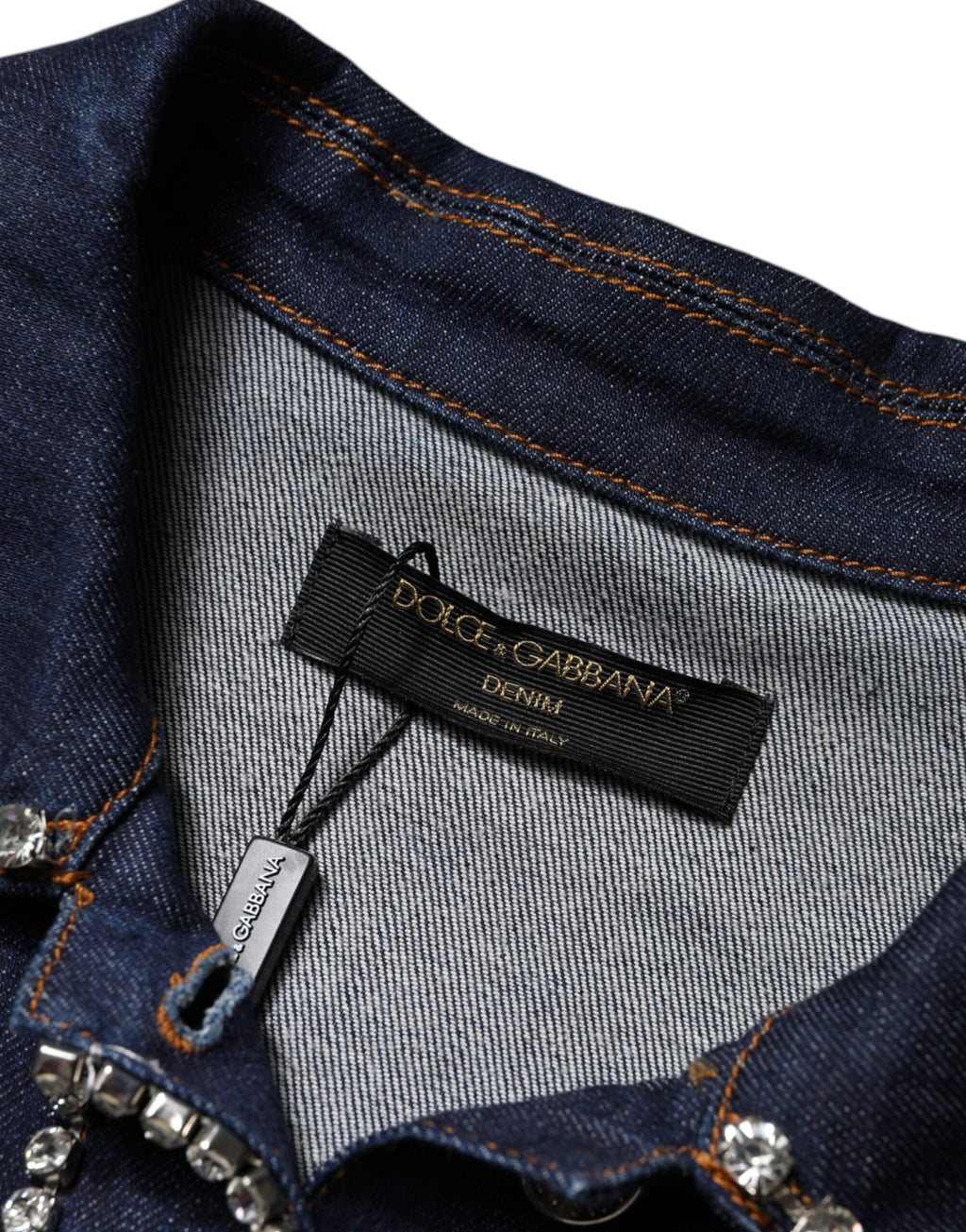 Dolce & Gabbana Blue Denim Jackets for Women additional view