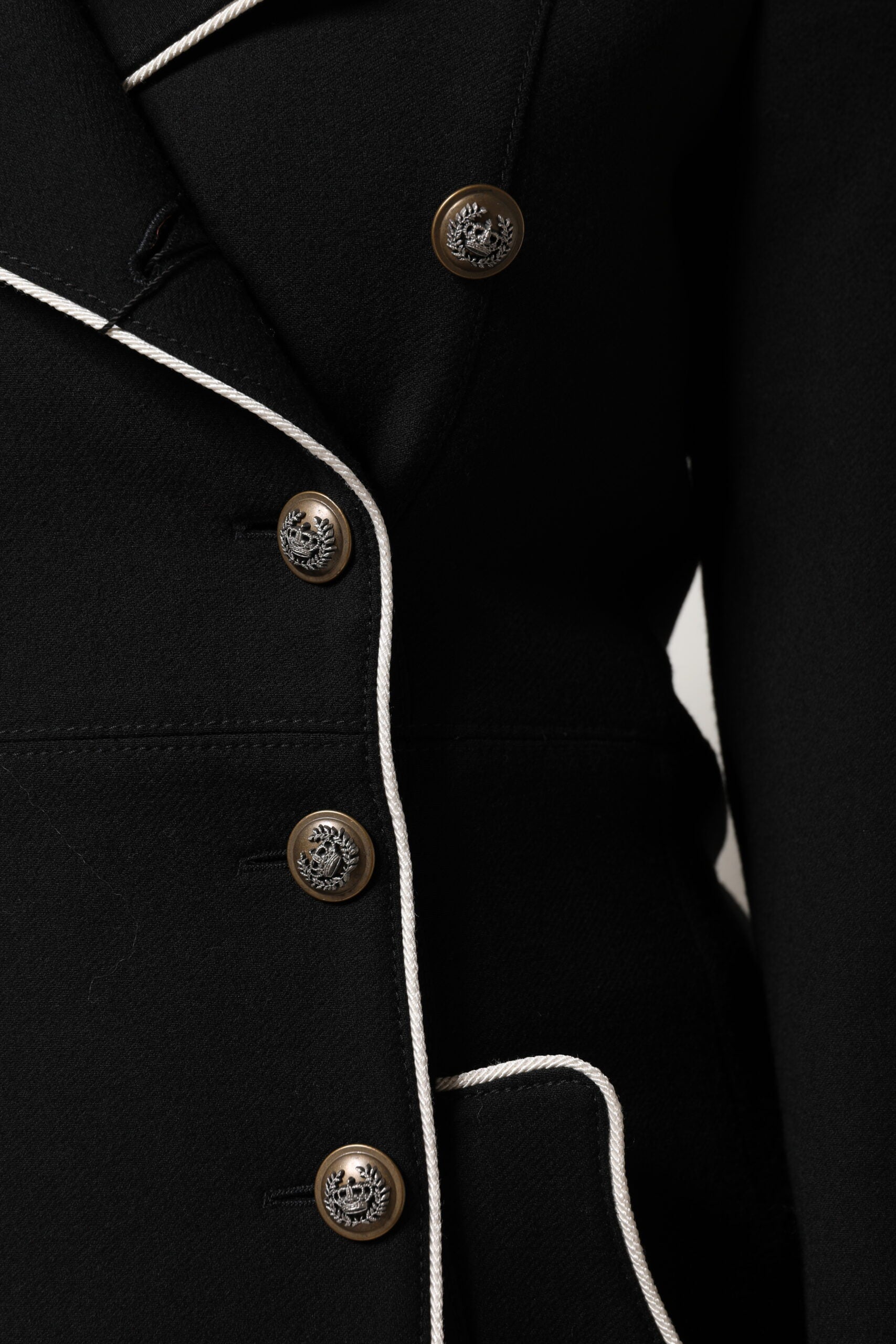 Dolce & Gabbana Black Coat for Women additional view