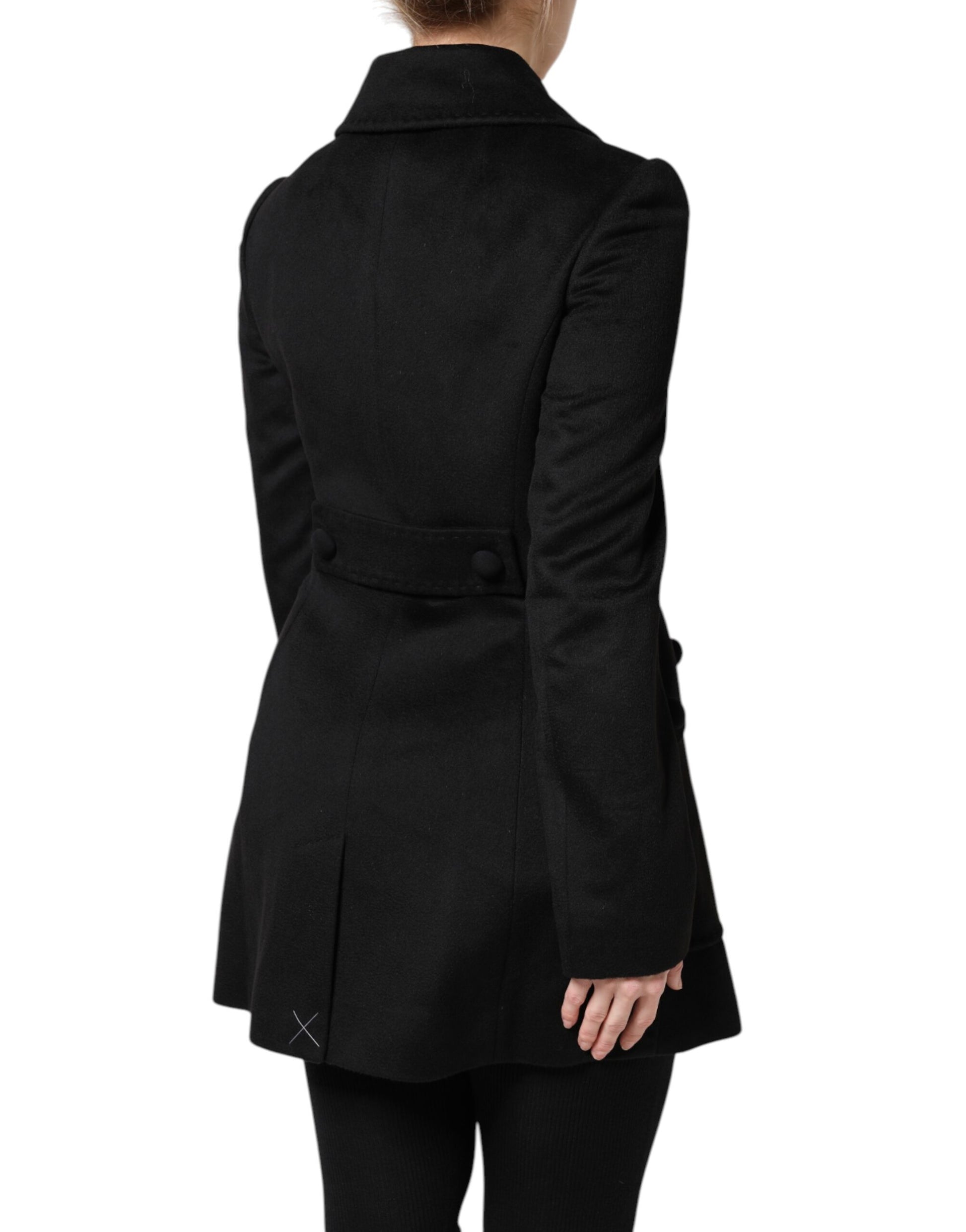 Dolce & Gabbana Black Coat for Women additional view