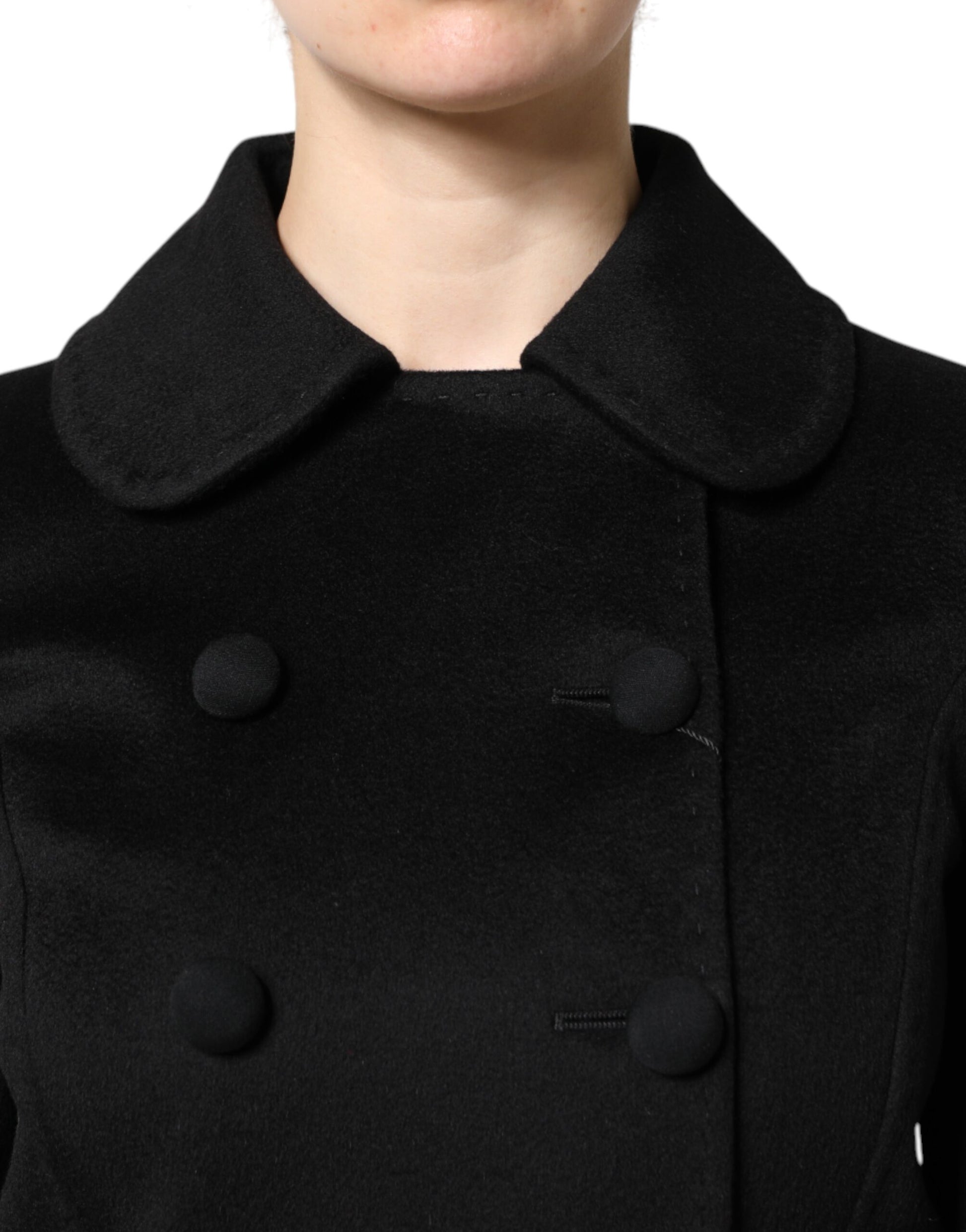 Dolce & Gabbana Black Coat for Women additional view