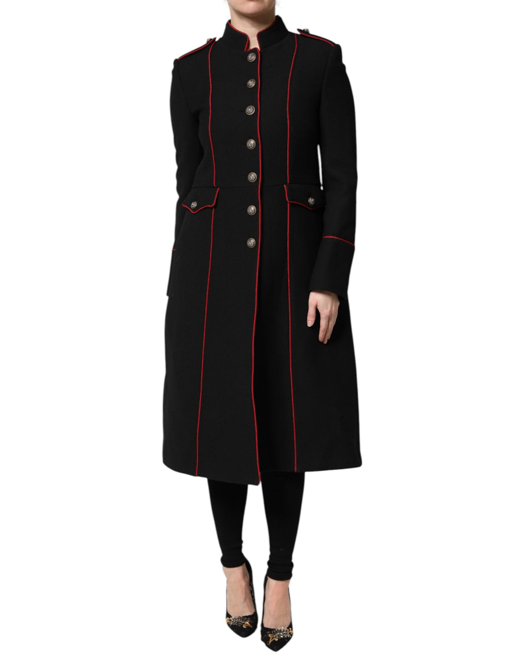 Dolce & Gabbana Black Trench Coats for Women alternate view