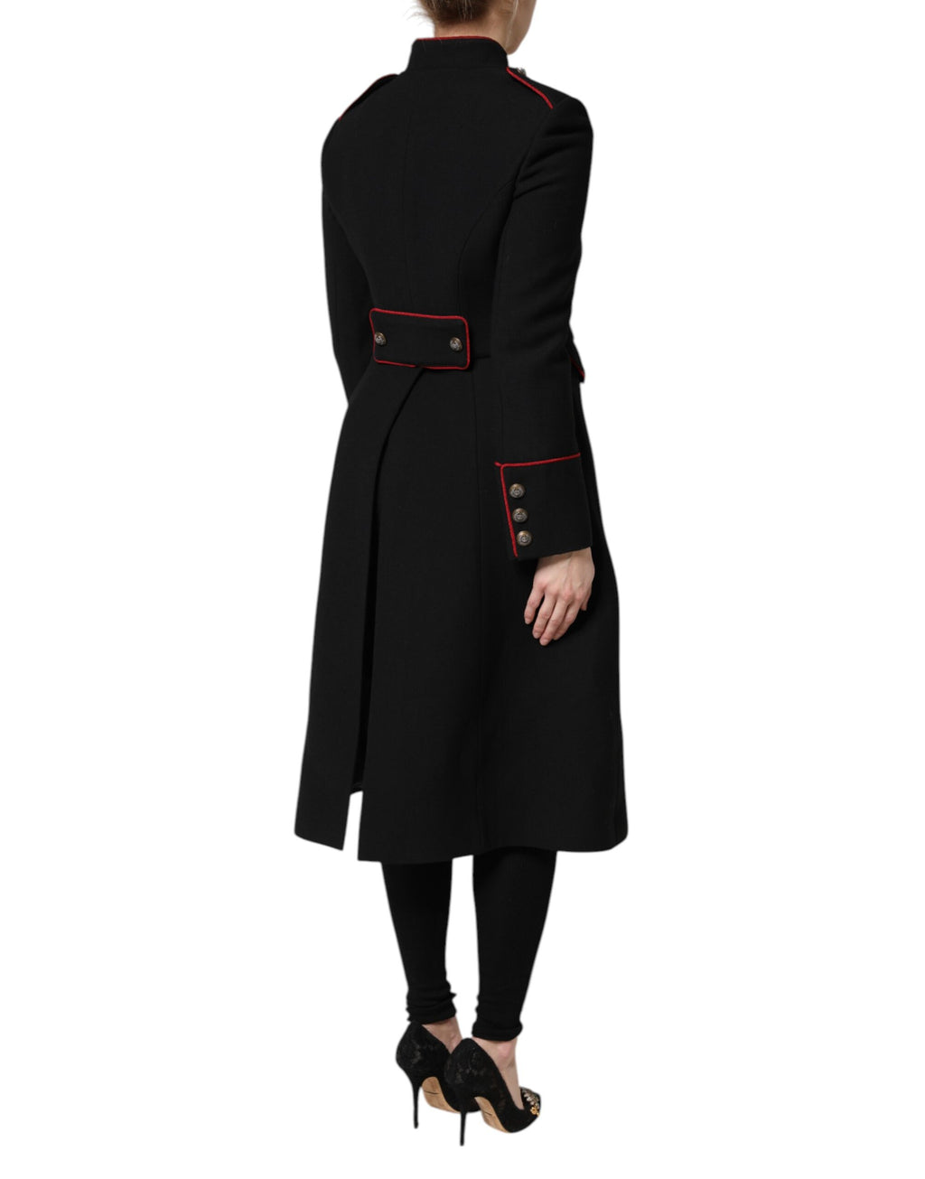 Dolce & Gabbana Black Trench Coats for Women additional view