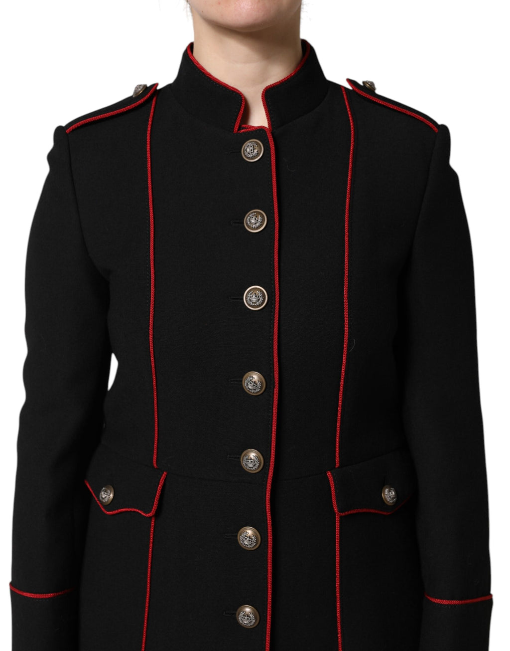 Dolce & Gabbana Black Trench Coats for Women additional view