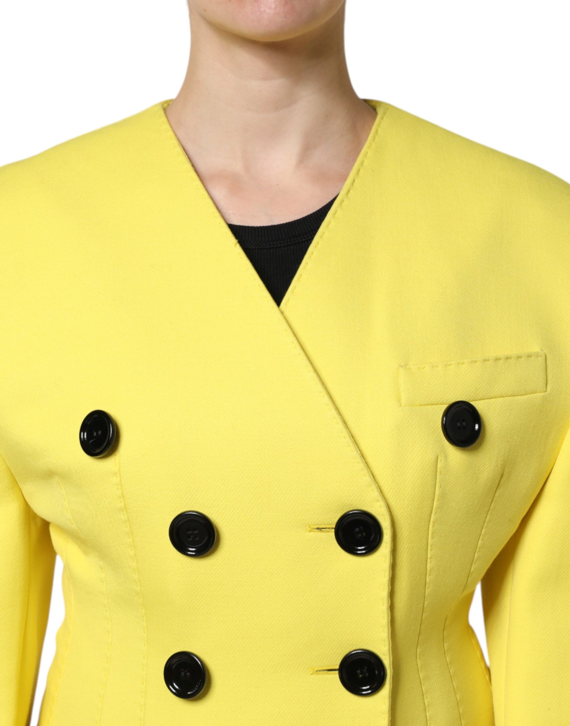 Dolce & Gabbana Yellow Trench Coats for Women additional view