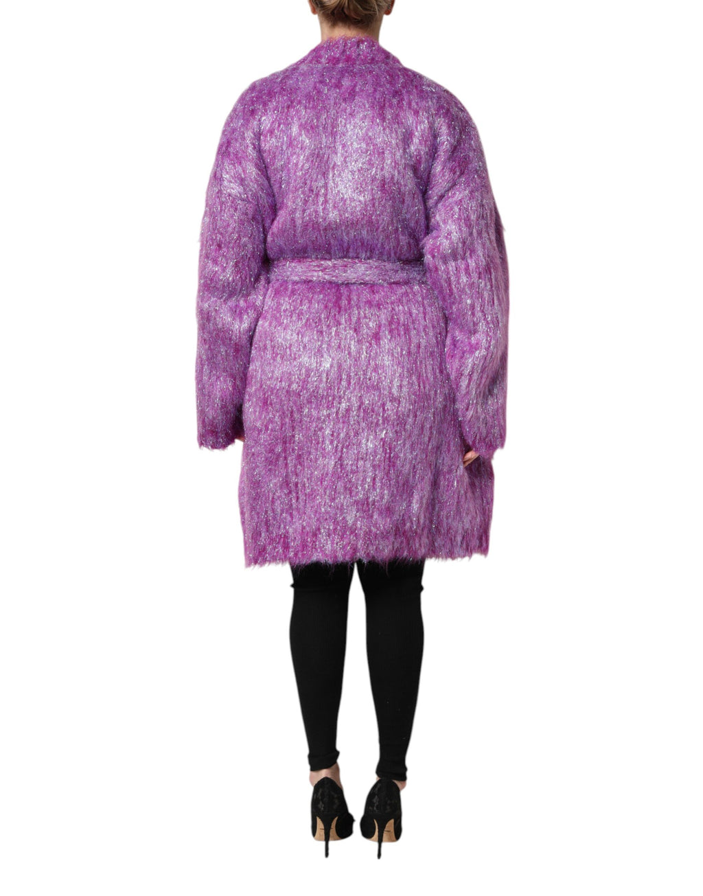 Veste Trench Dolce & Gabbana Violette à Boutons
