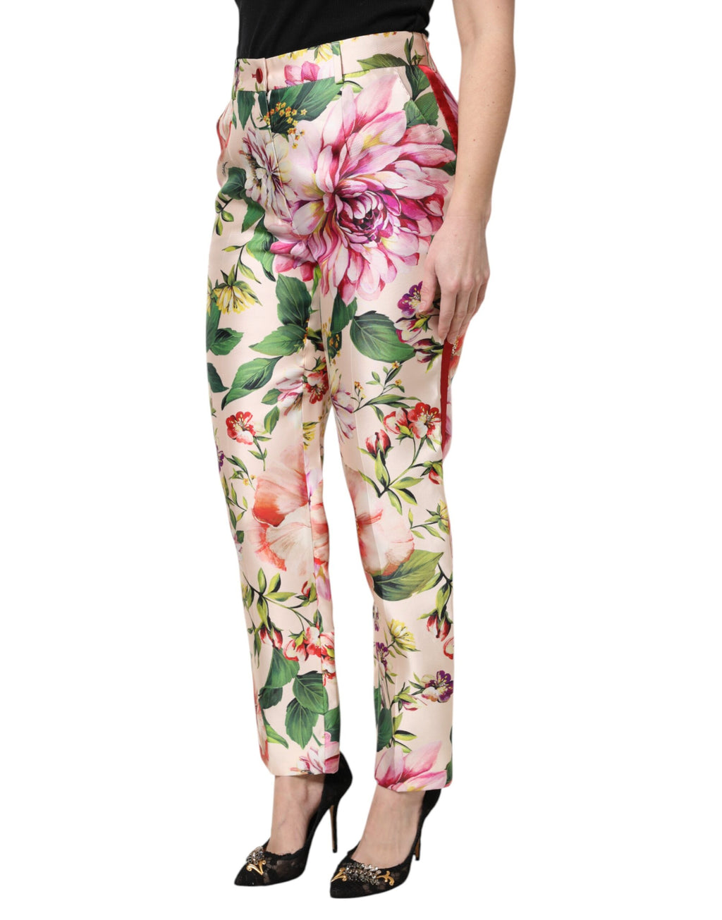 Dolce & Gabbana Multicolor Casual Pants for Women detail view