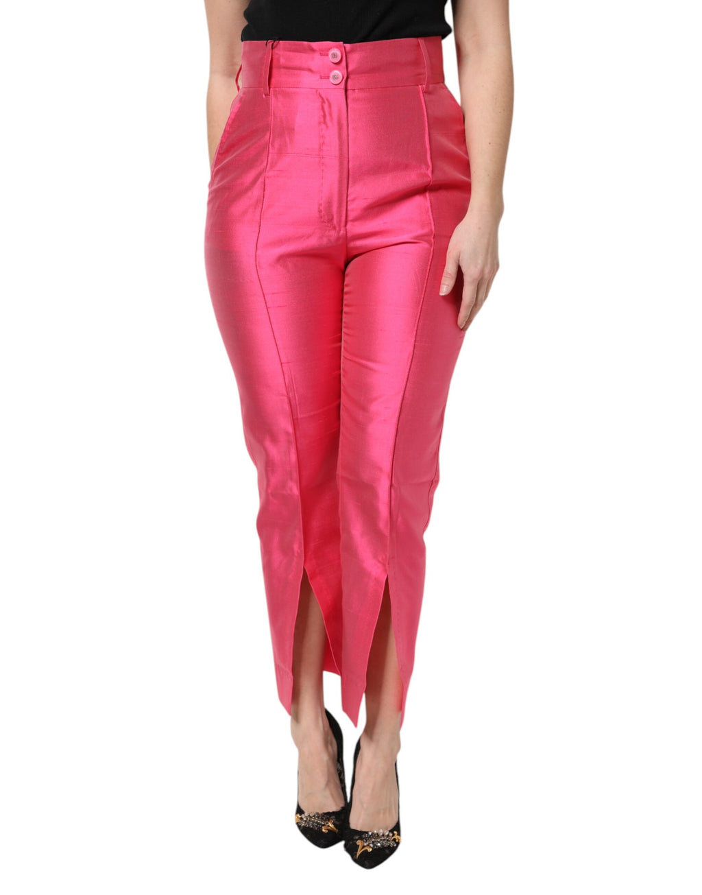 Dolce & Gabbana Pink Dress Pants for Women alternate view