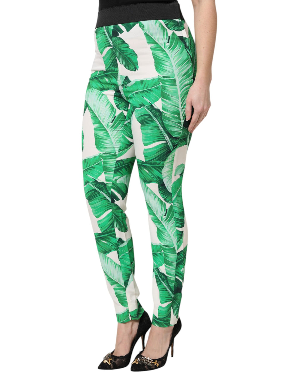 Dolce & Gabbana White Casual Pants for Women detail view