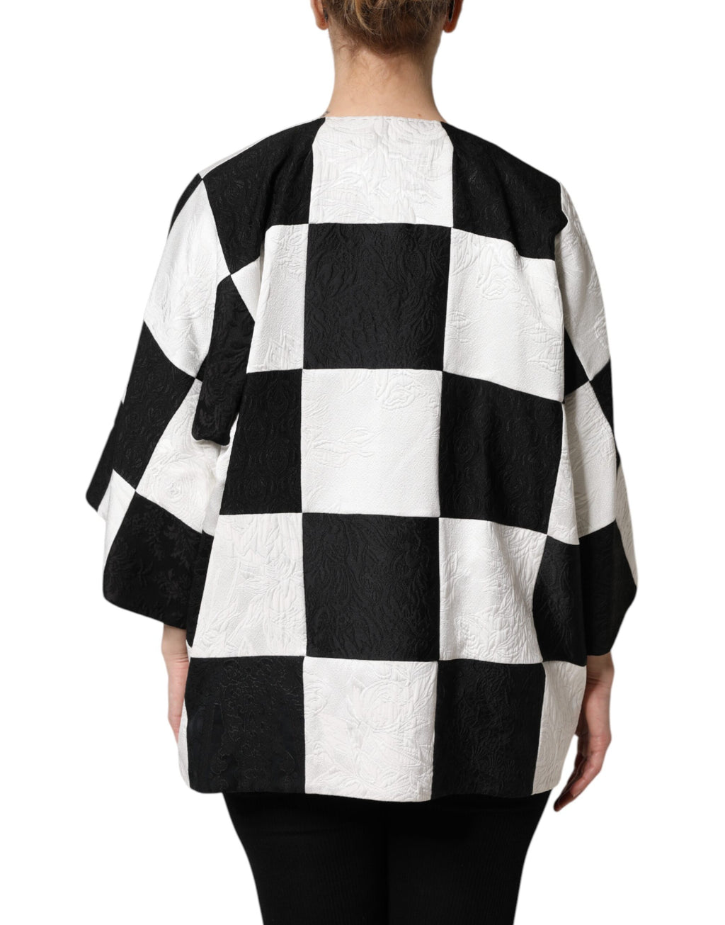Dolce & Gabbana White Coat for Women side view