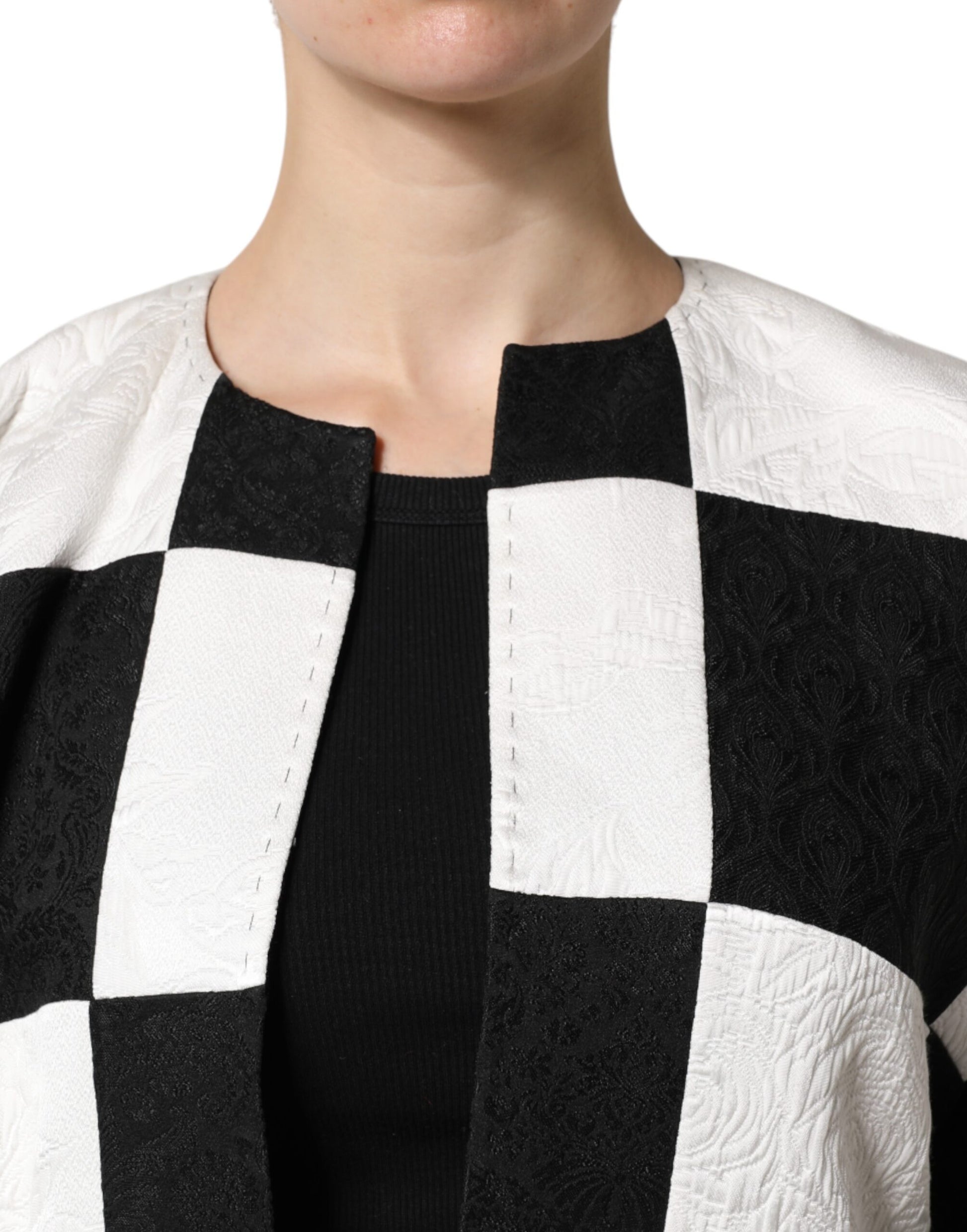 Dolce & Gabbana White Coat for Women additional view
