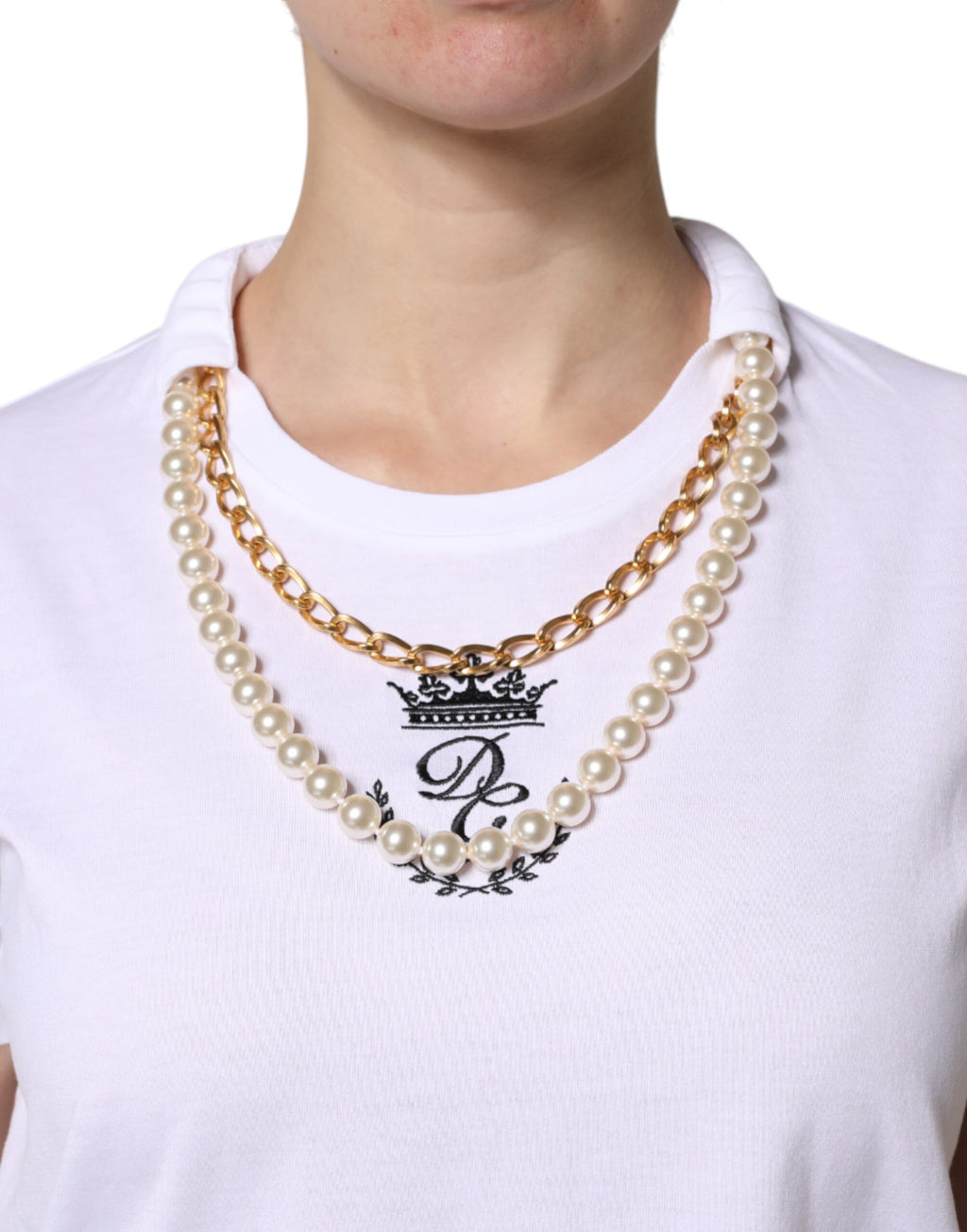 Dolce & Gabbana White T-Shirt for Women additional view