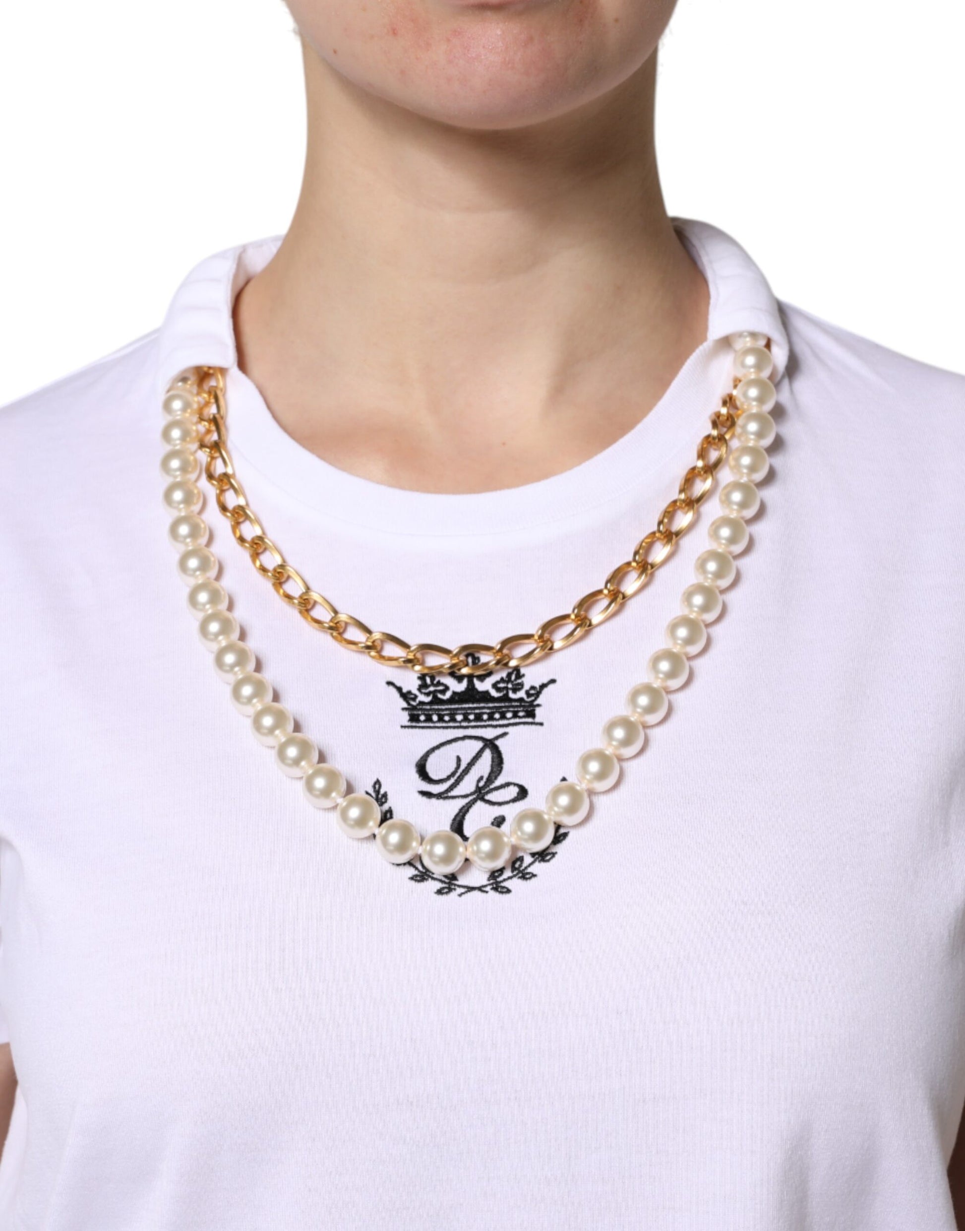 Dolce & Gabbana White T-Shirt for Women additional view