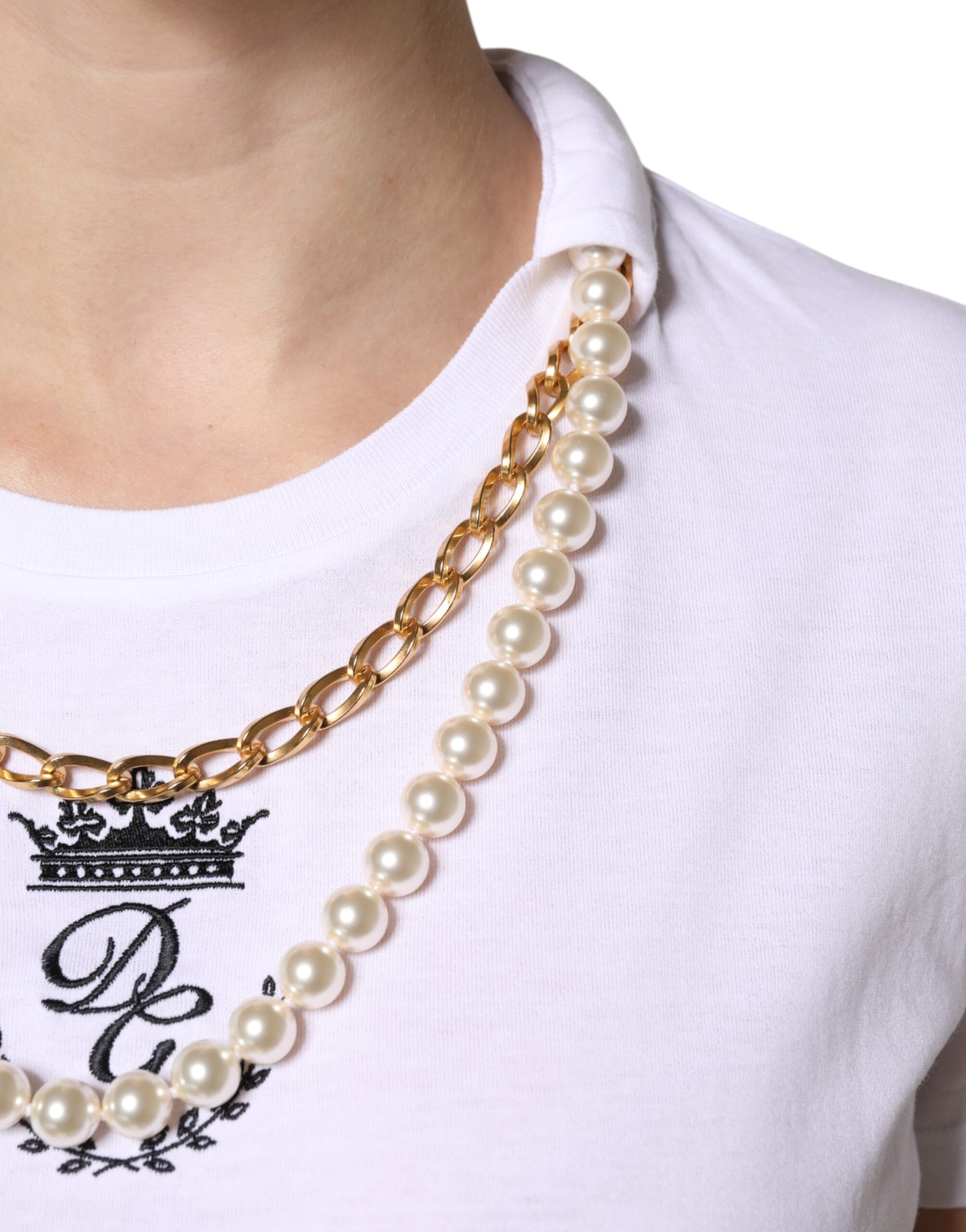 Dolce & Gabbana White T-Shirt for Women additional view