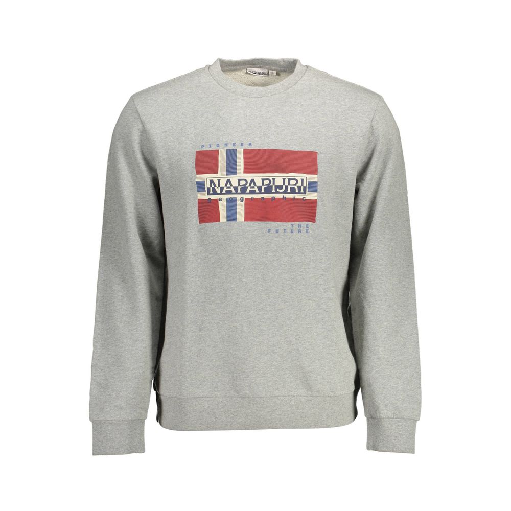 Napapijri Grey Sweatshirt for Men