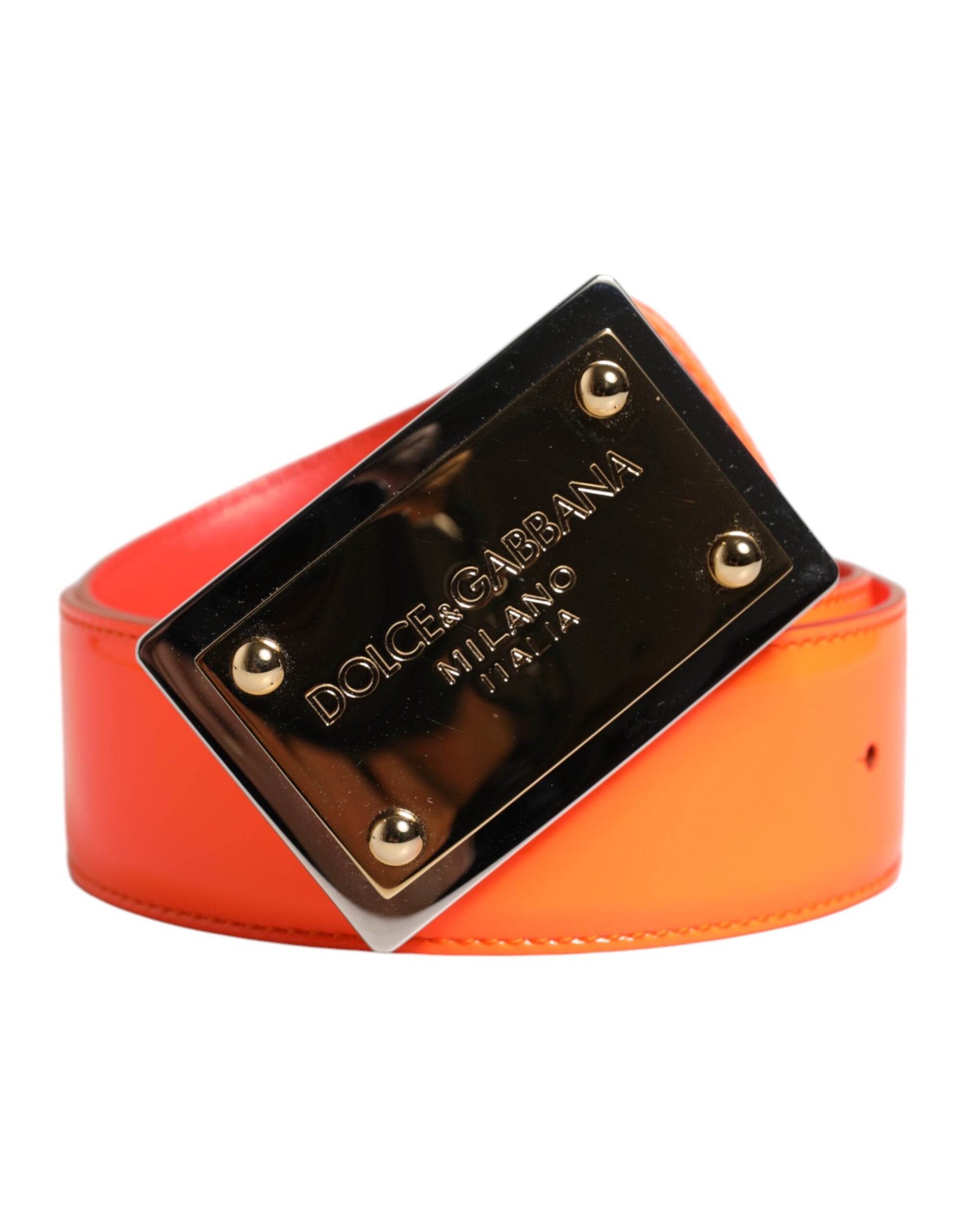 Dolce & Gabbana Orange Belt for Men