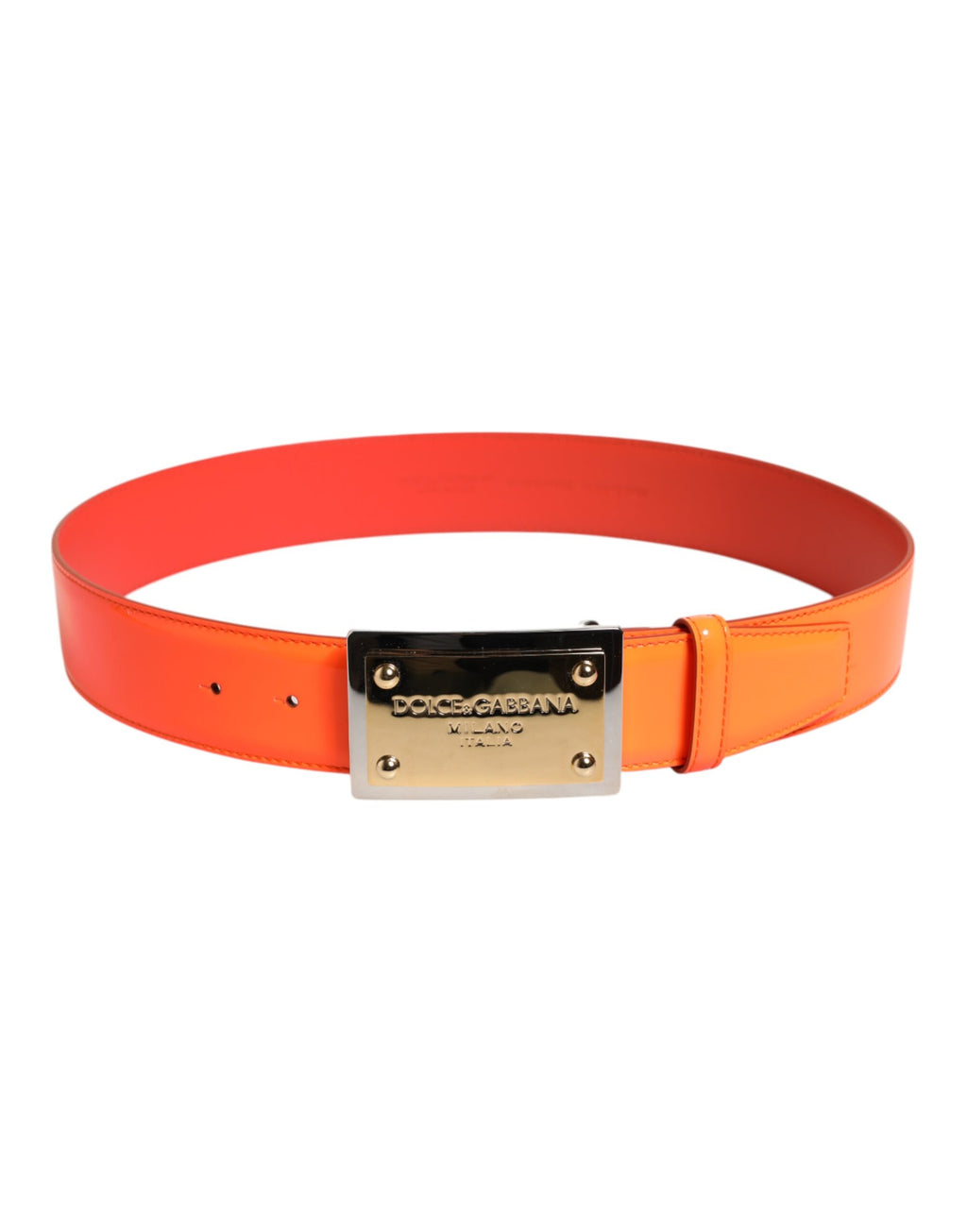 Dolce & Gabbana Orange Belt for Men detail view