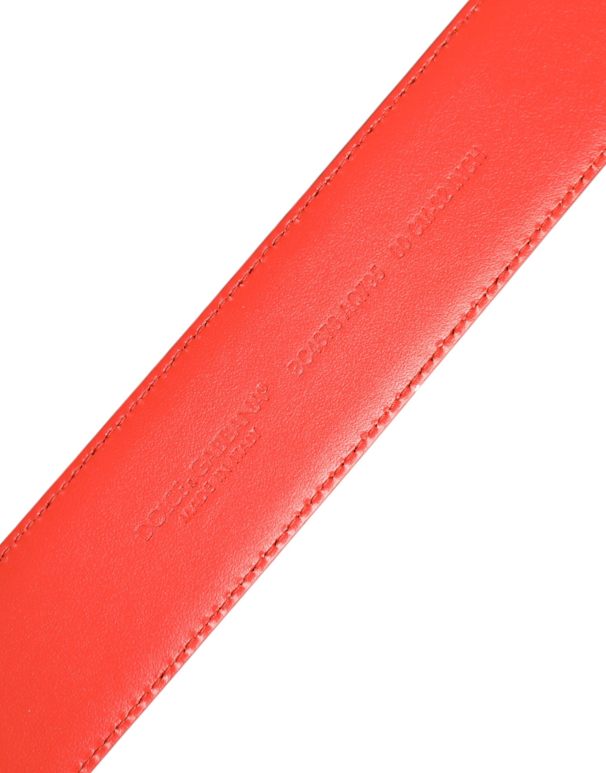 Dolce & Gabbana Orange Belt for Men additional view