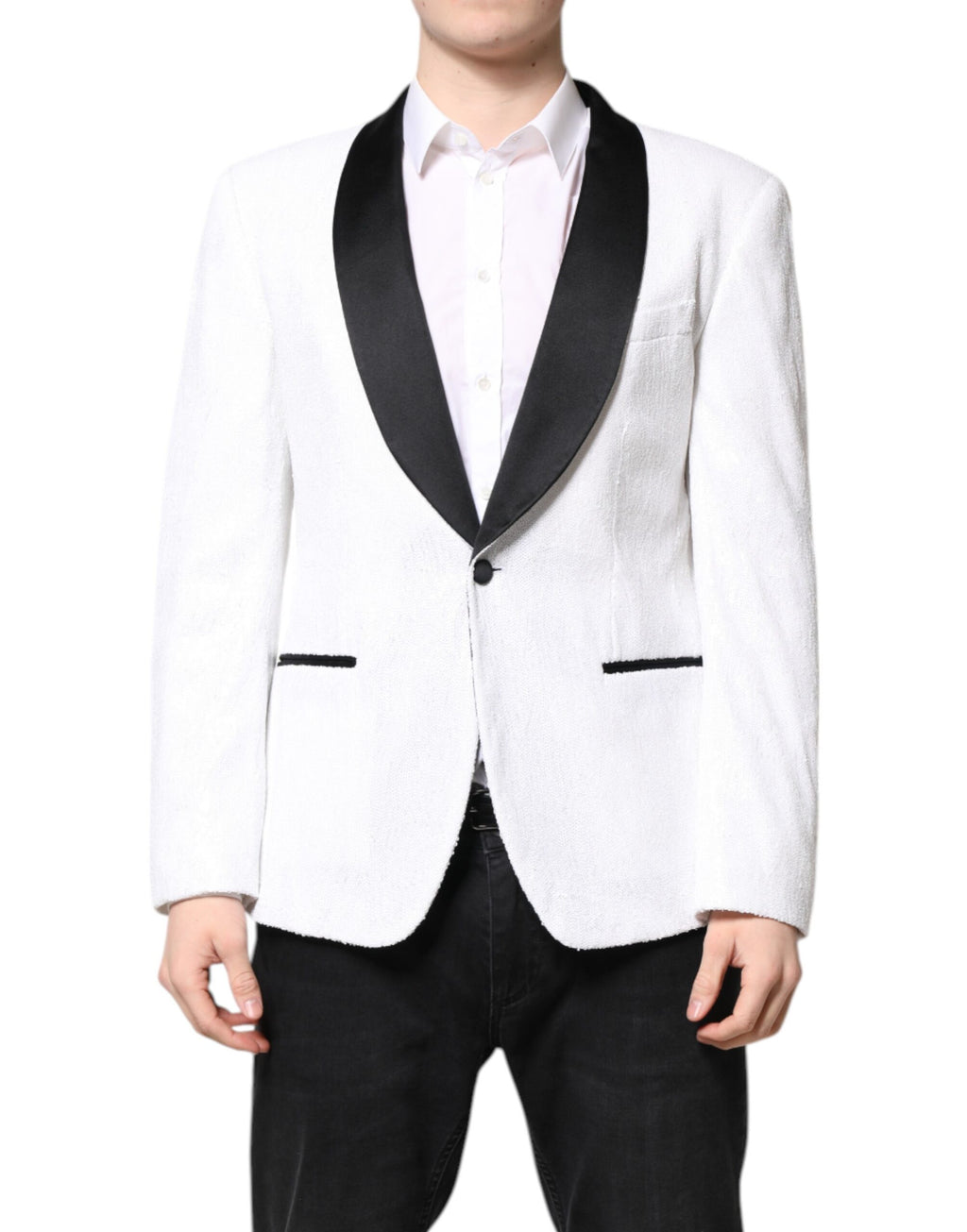 Dolce & Gabbana White Blazer for Men alternate view
